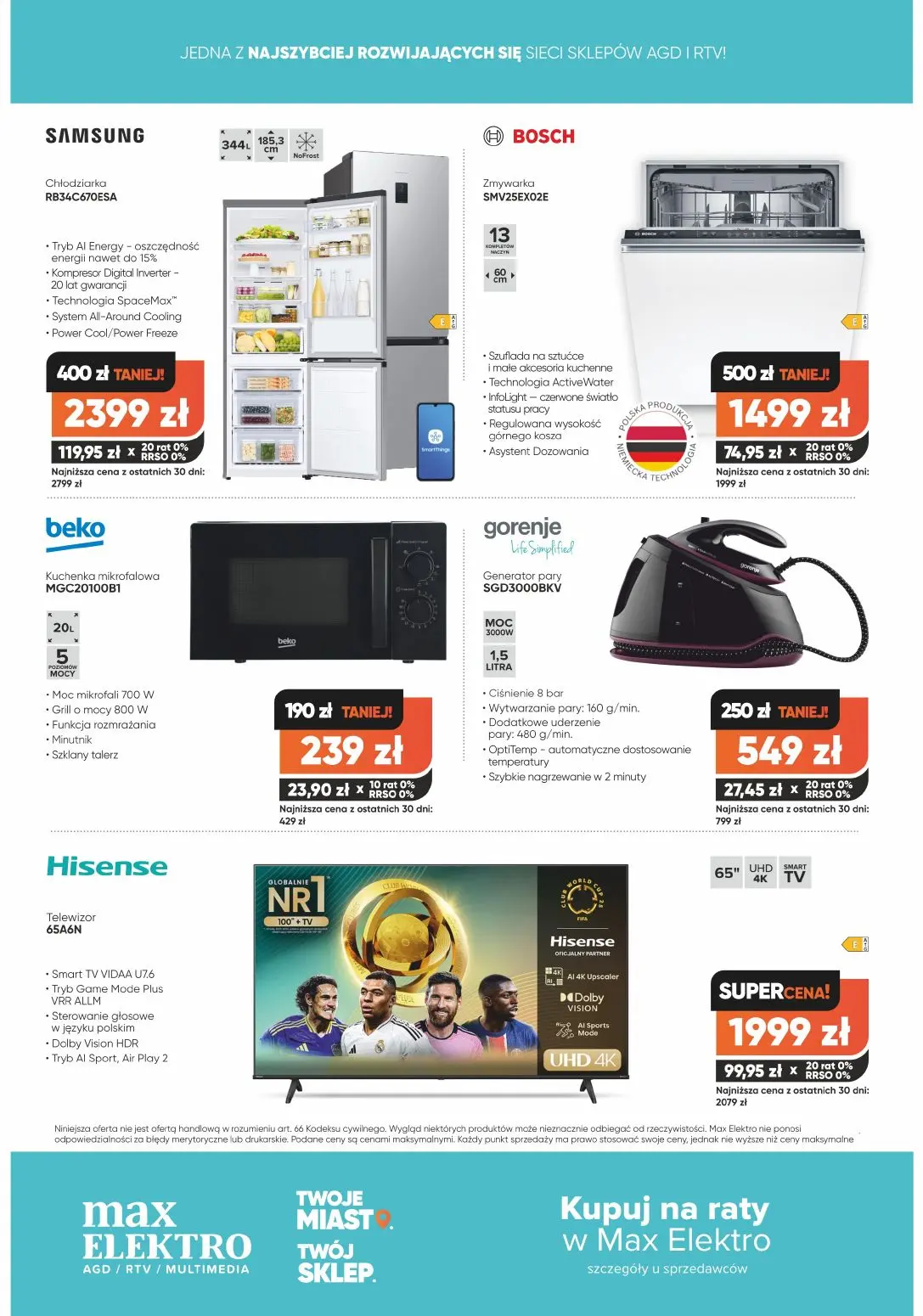 gazetka promocyjna max ELEKTRO Wskocz w najlepsze okazje tej jesieni! - Strona 12