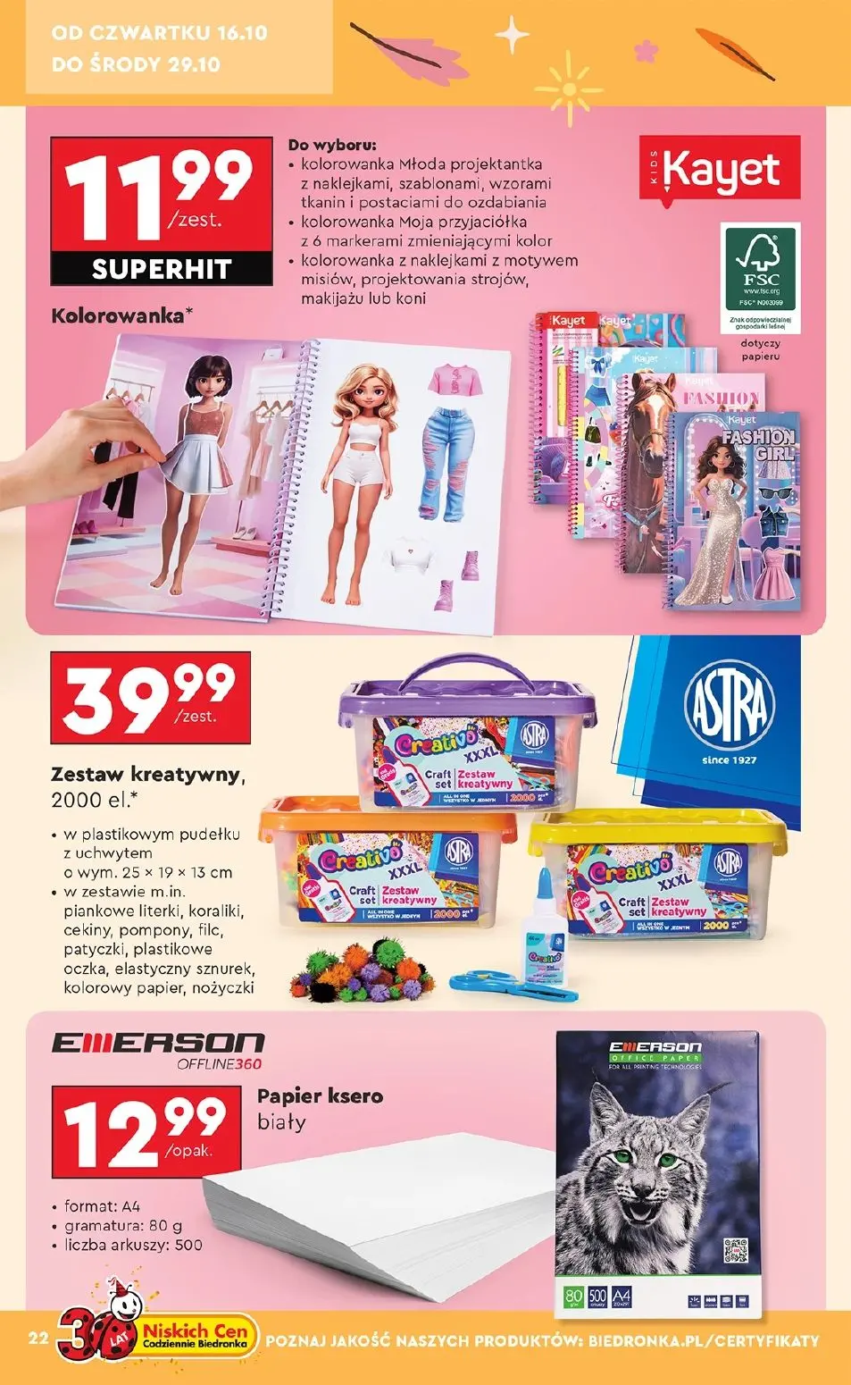 gazetka promocyjna Biedronka Hity i inspiracje - Strona 22
