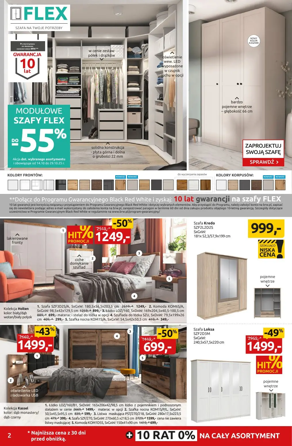 gazetka promocyjna Black Red White Jesienne rabatobranie - Strona 2