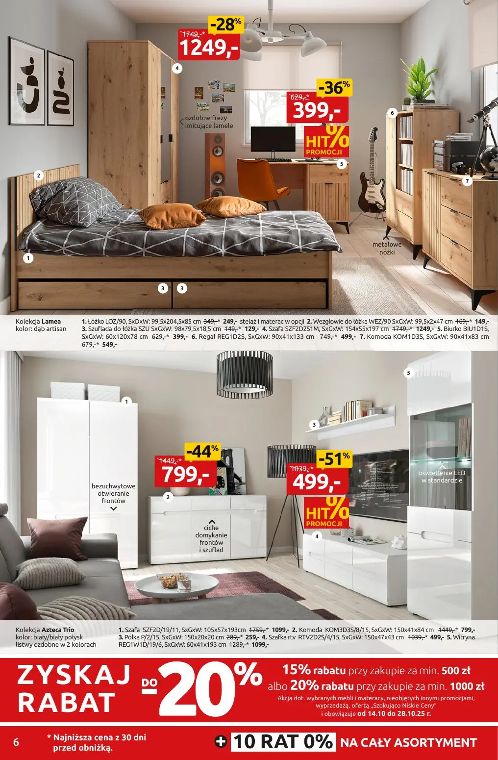 gazetka promocyjna Black Red White Jesienne rabatobranie - Strona 6