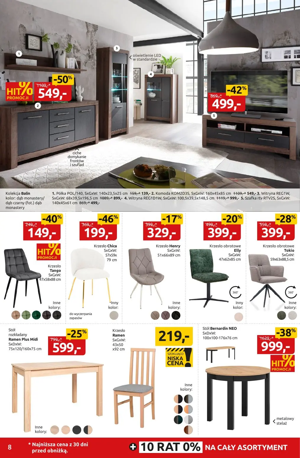 gazetka promocyjna Black Red White Jesienne rabatobranie - Strona 8
