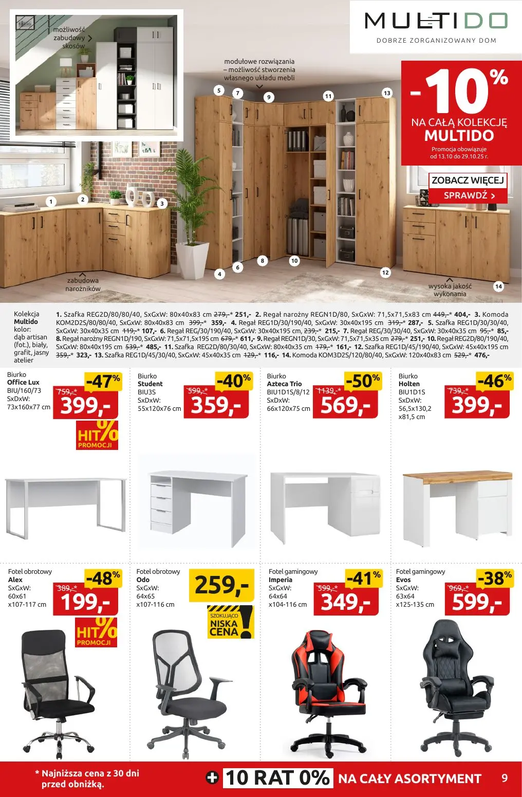 gazetka promocyjna Black Red White Jesienne rabatobranie - Strona 9