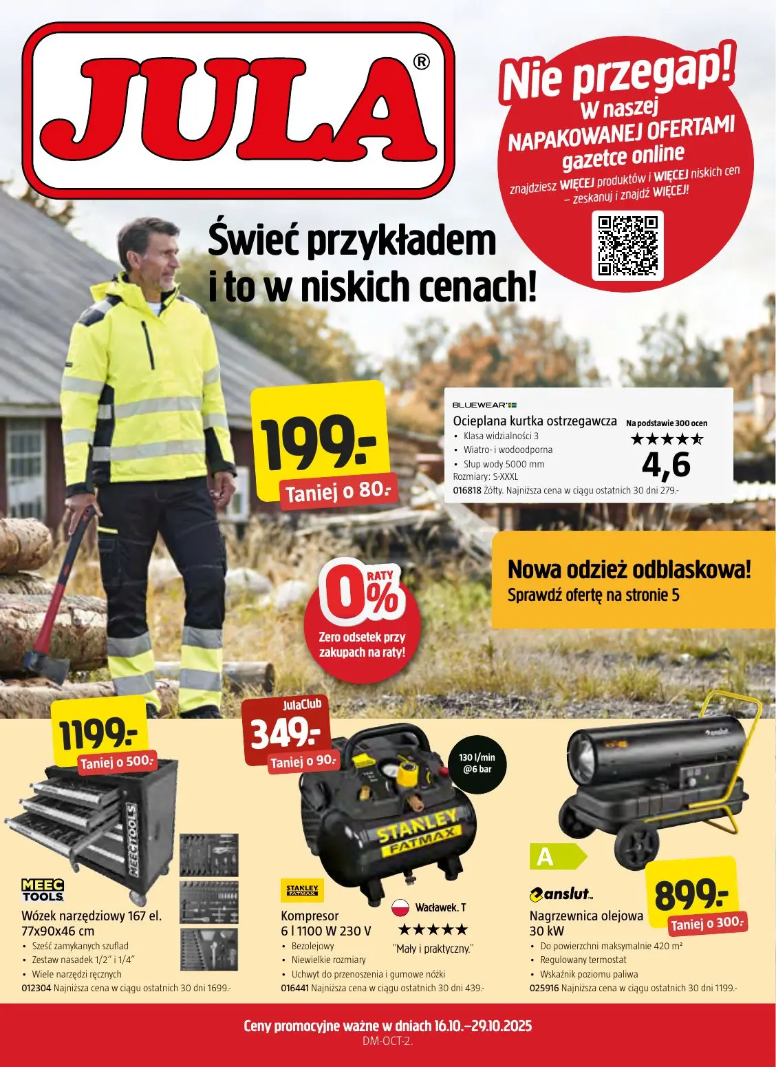 gazetka promocyjna JULA Świeć przykładem i to w niskich cenach! - Strona 1