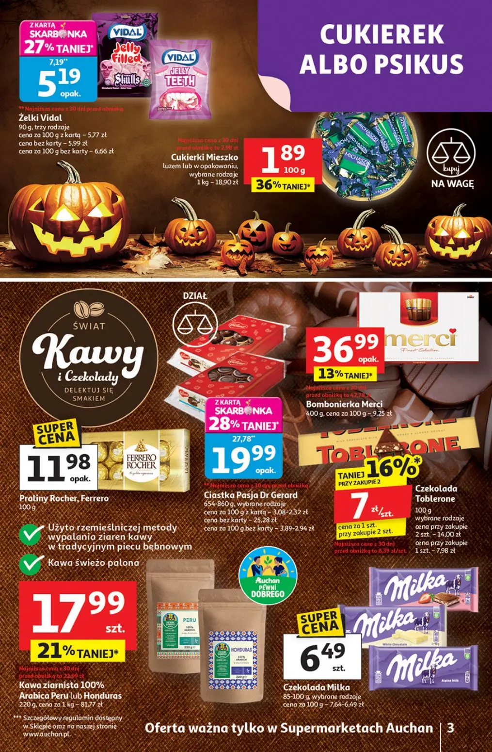 gazetka promocyjna Auchan Supermarket Loteria szczęściobranie - Strona 3
