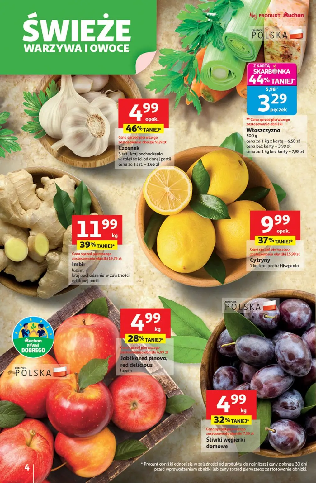 gazetka promocyjna Auchan Supermarket Loteria szczęściobranie - Strona 4