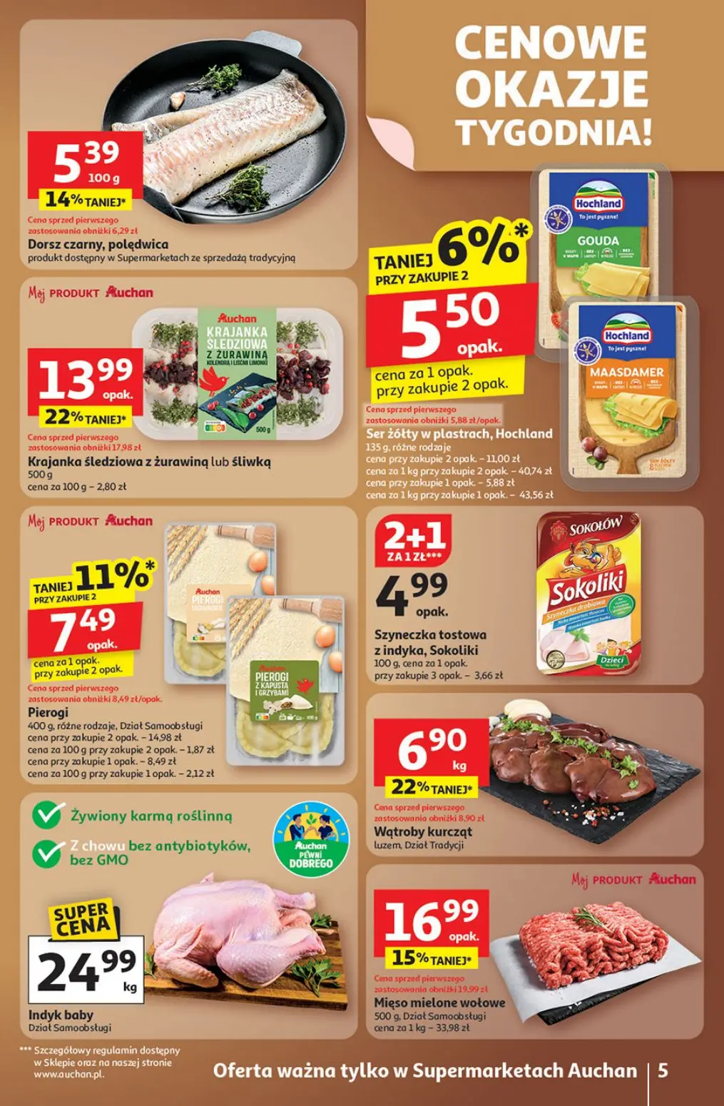 gazetka promocyjna Auchan Supermarket Loteria szczęściobranie - Strona 5