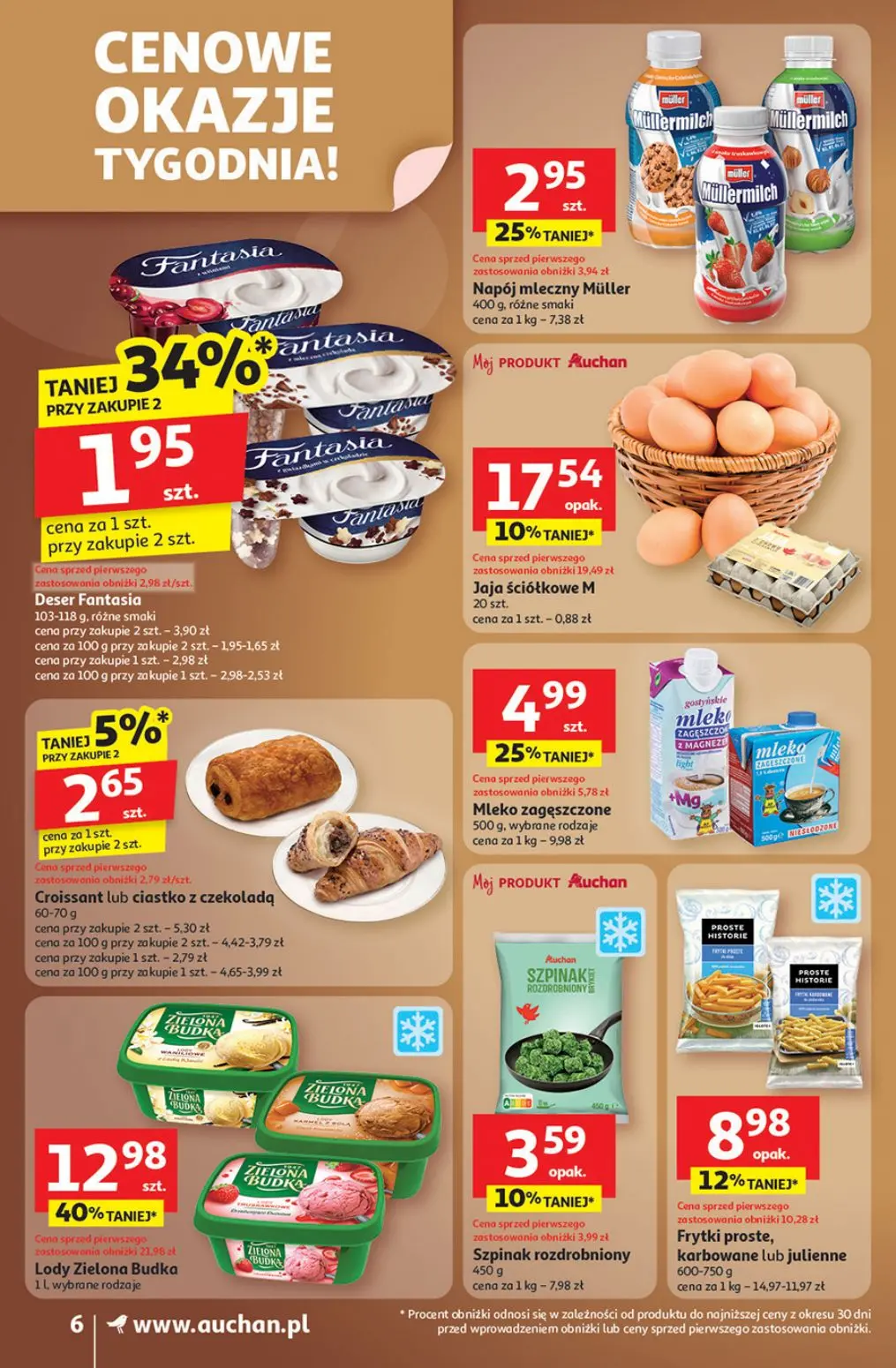 gazetka promocyjna Auchan Supermarket Loteria szczęściobranie - Strona 6