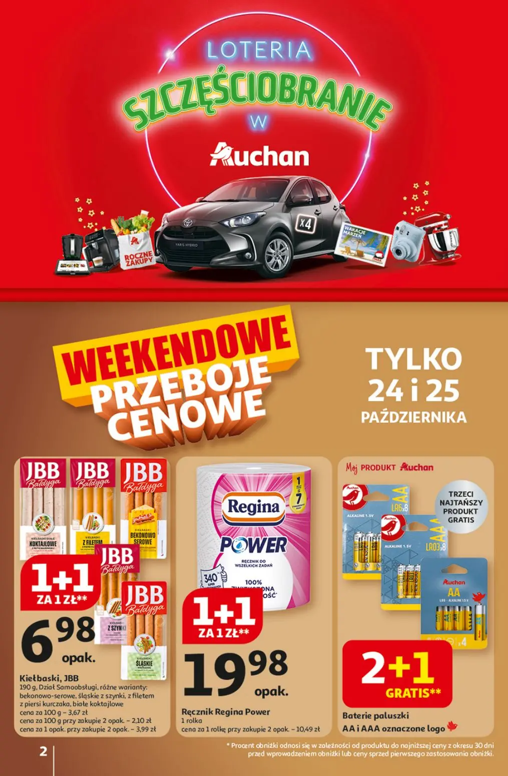 gazetka promocyjna Auchan Loteria szczęściobranie - Strona 2