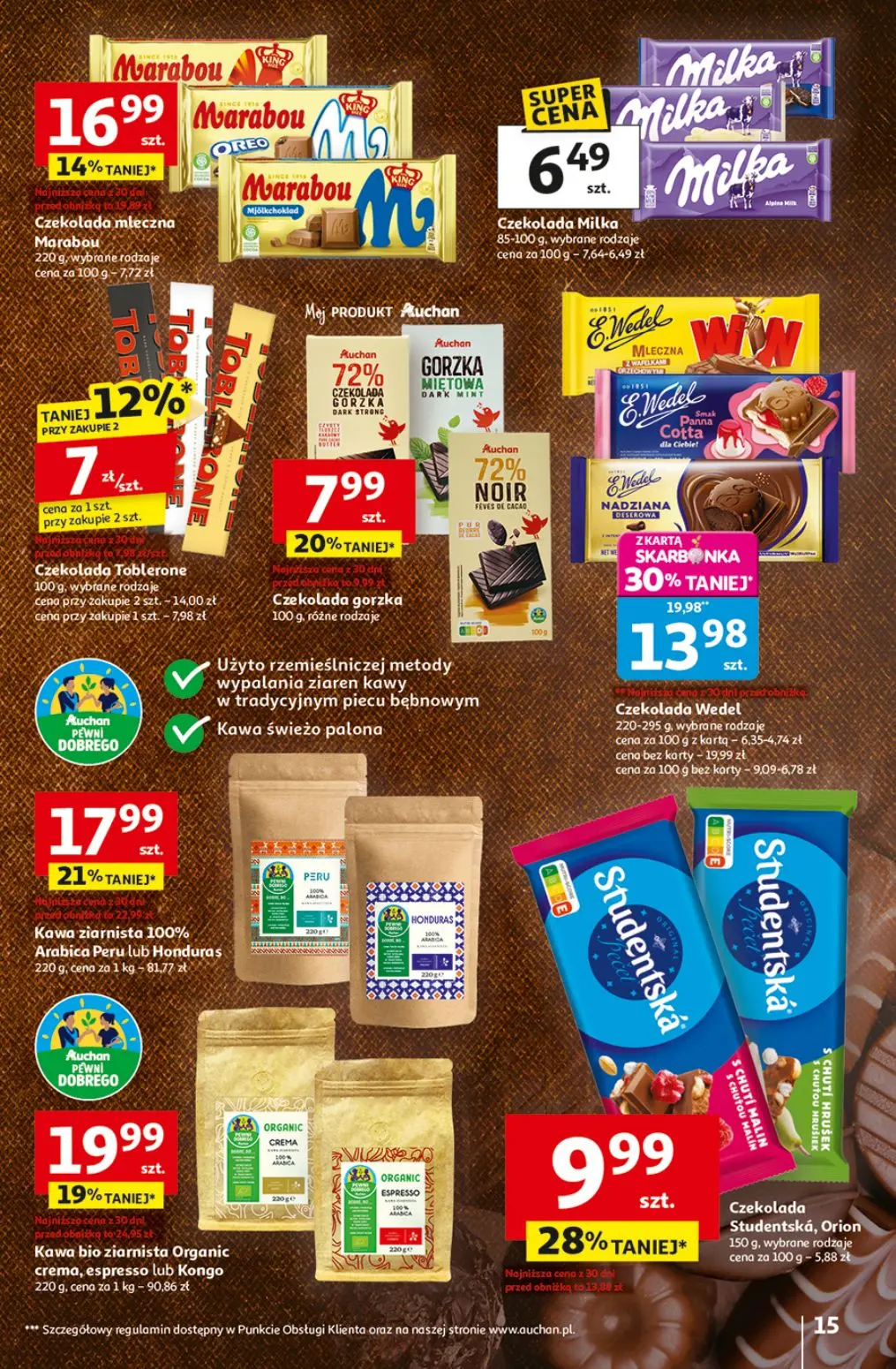 gazetka promocyjna Auchan Loteria szczęściobranie - Strona 15