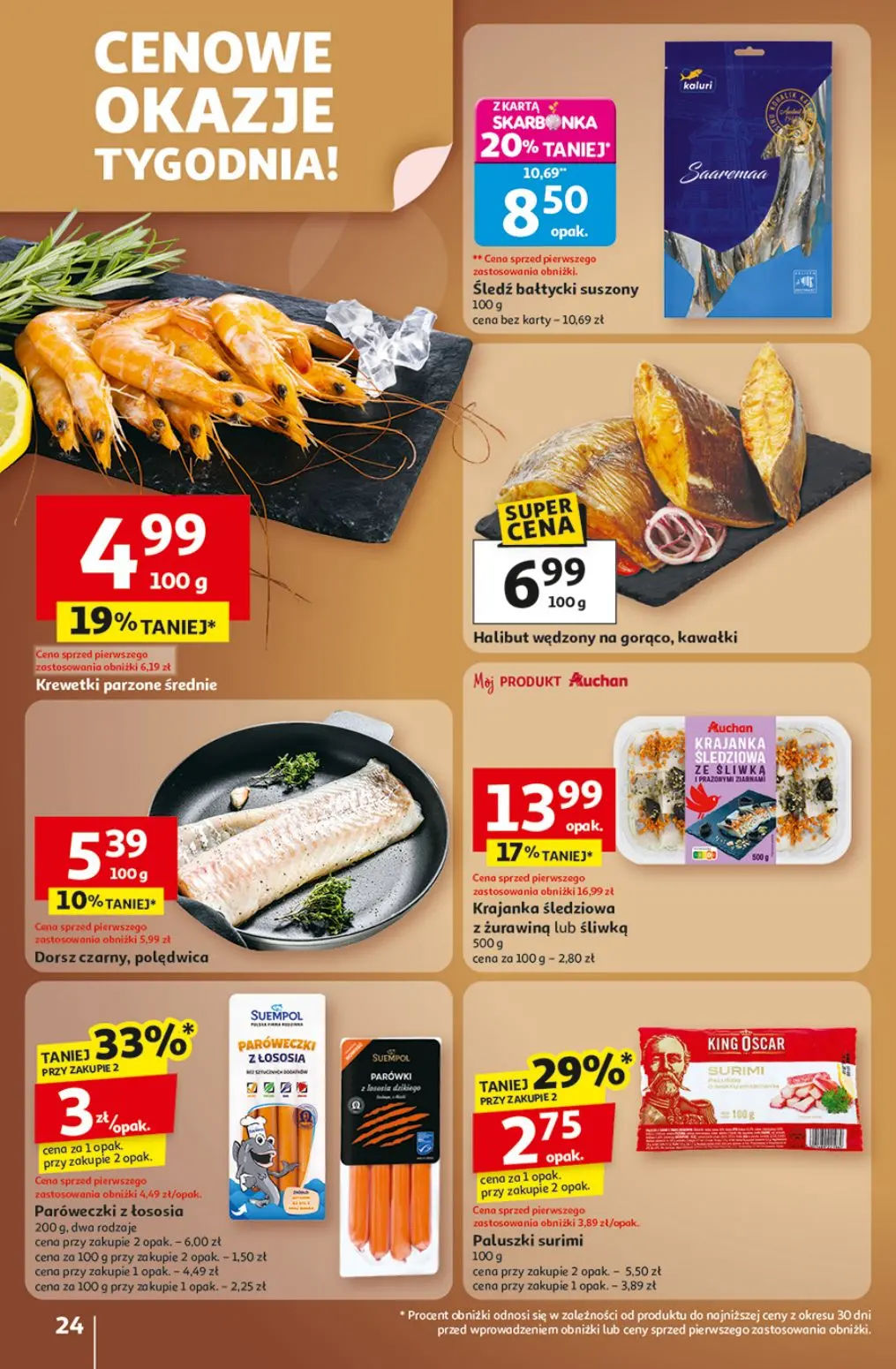 gazetka promocyjna Auchan Loteria szczęściobranie - Strona 24