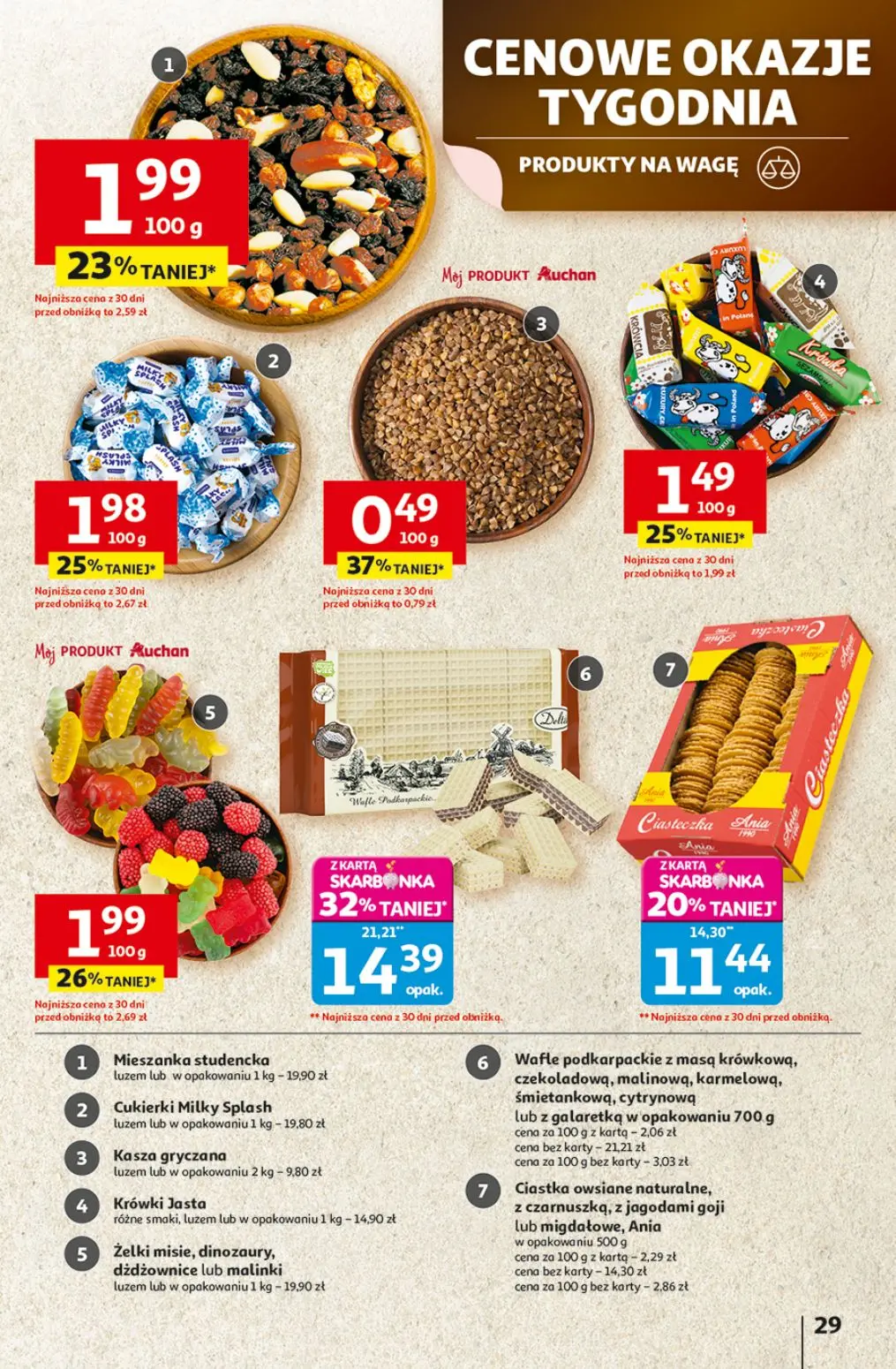 gazetka promocyjna Auchan Loteria szczęściobranie - Strona 29