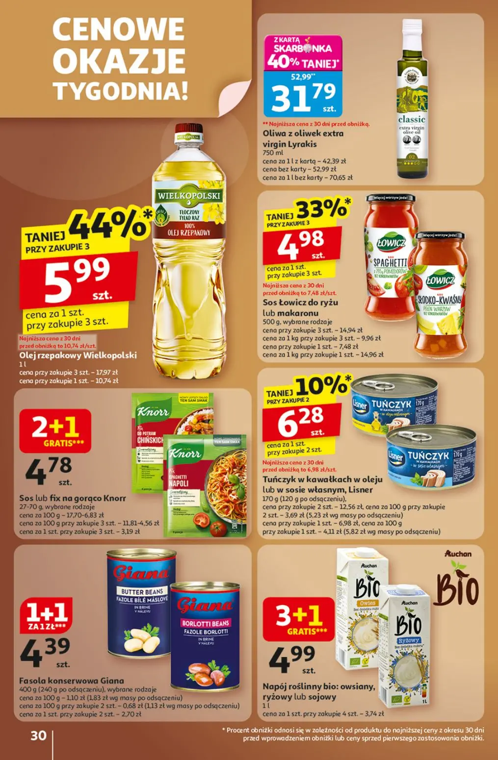 gazetka promocyjna Auchan Loteria szczęściobranie - Strona 30