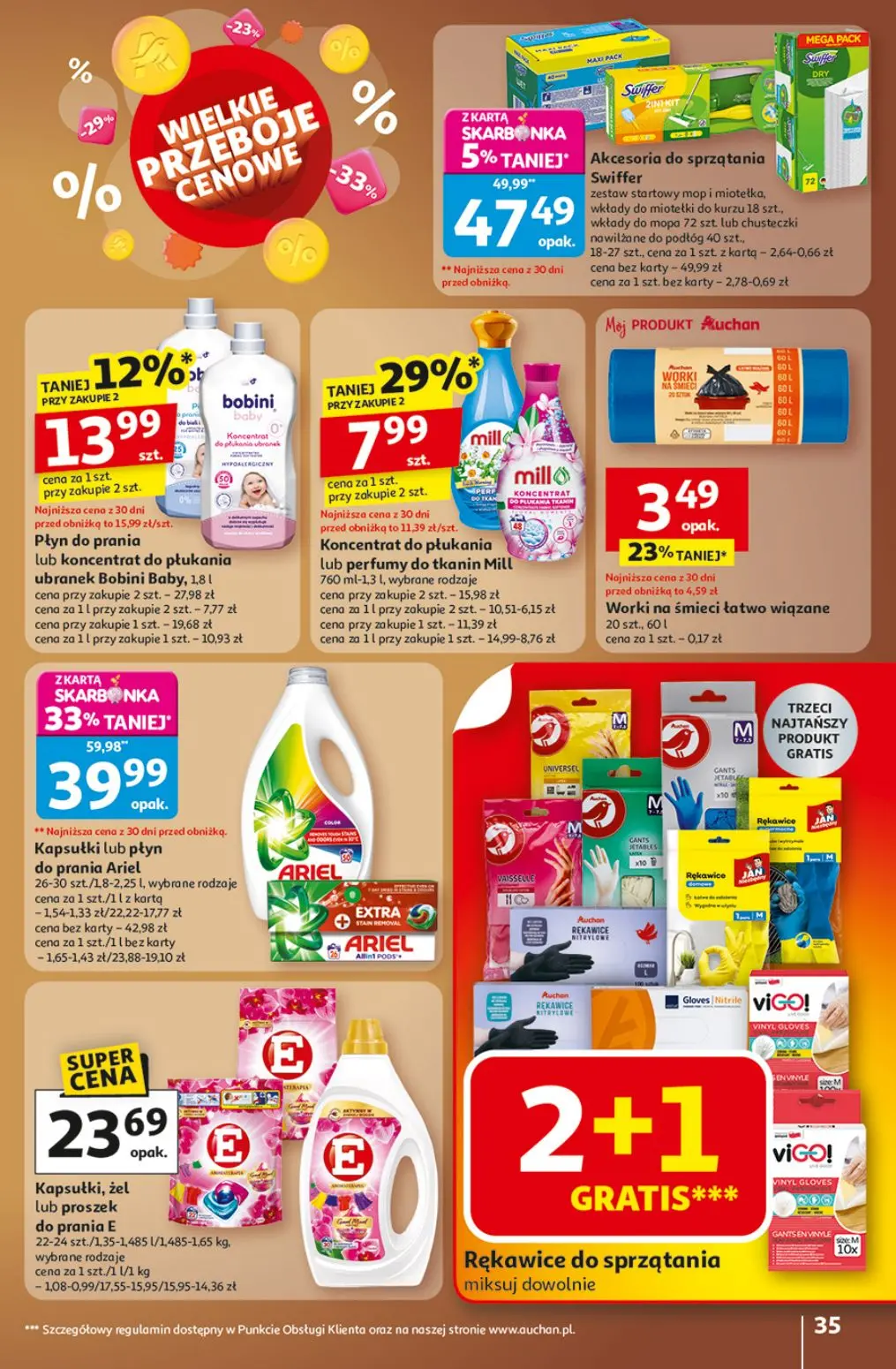 gazetka promocyjna Auchan Loteria szczęściobranie - Strona 35