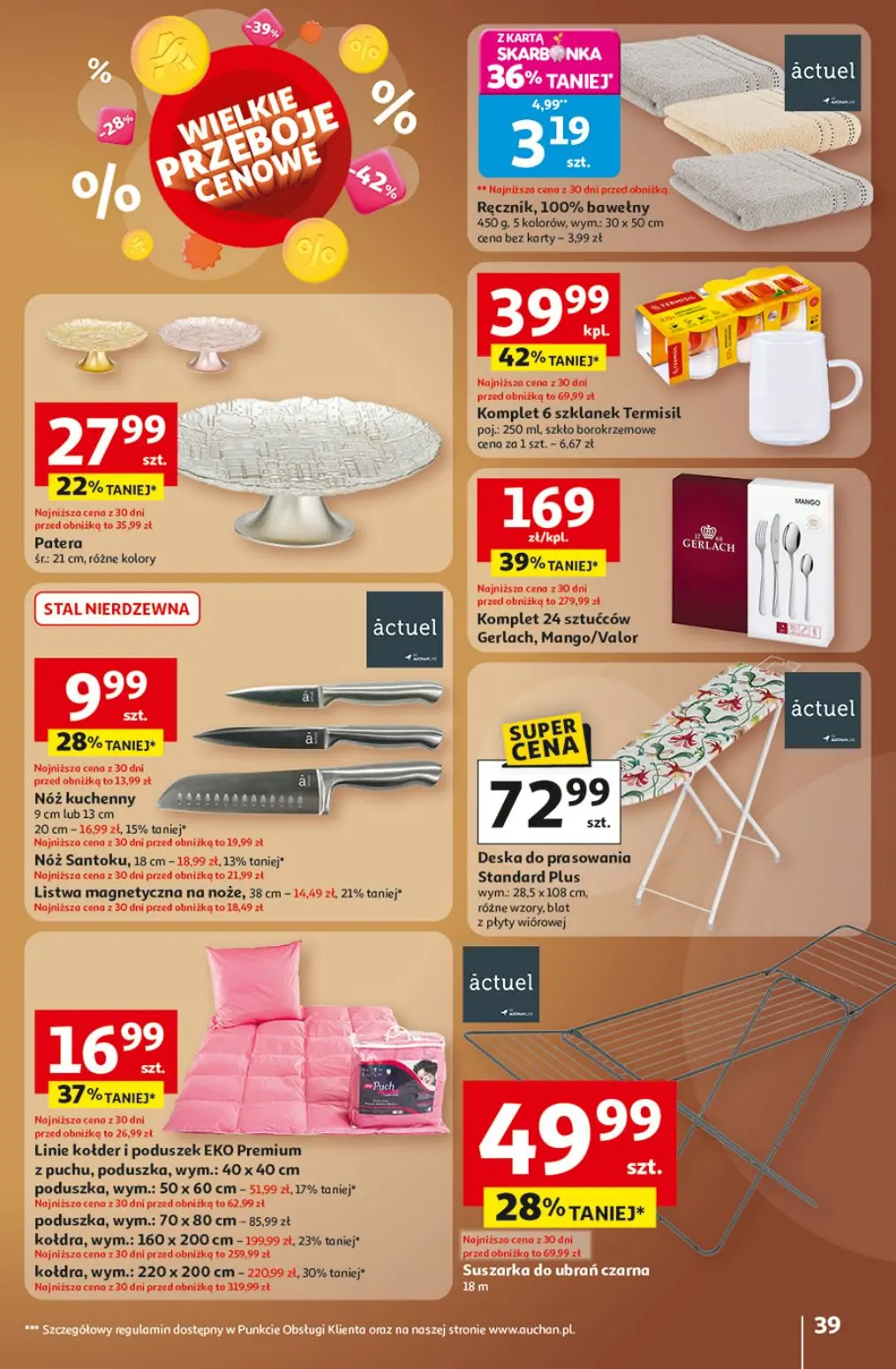 gazetka promocyjna Auchan Loteria szczęściobranie - Strona 39