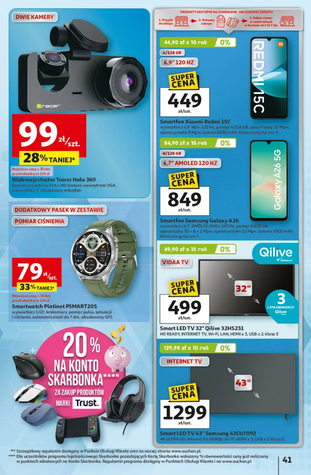 gazetka promocyjna Auchan Loteria szczęściobranie - Strona 41