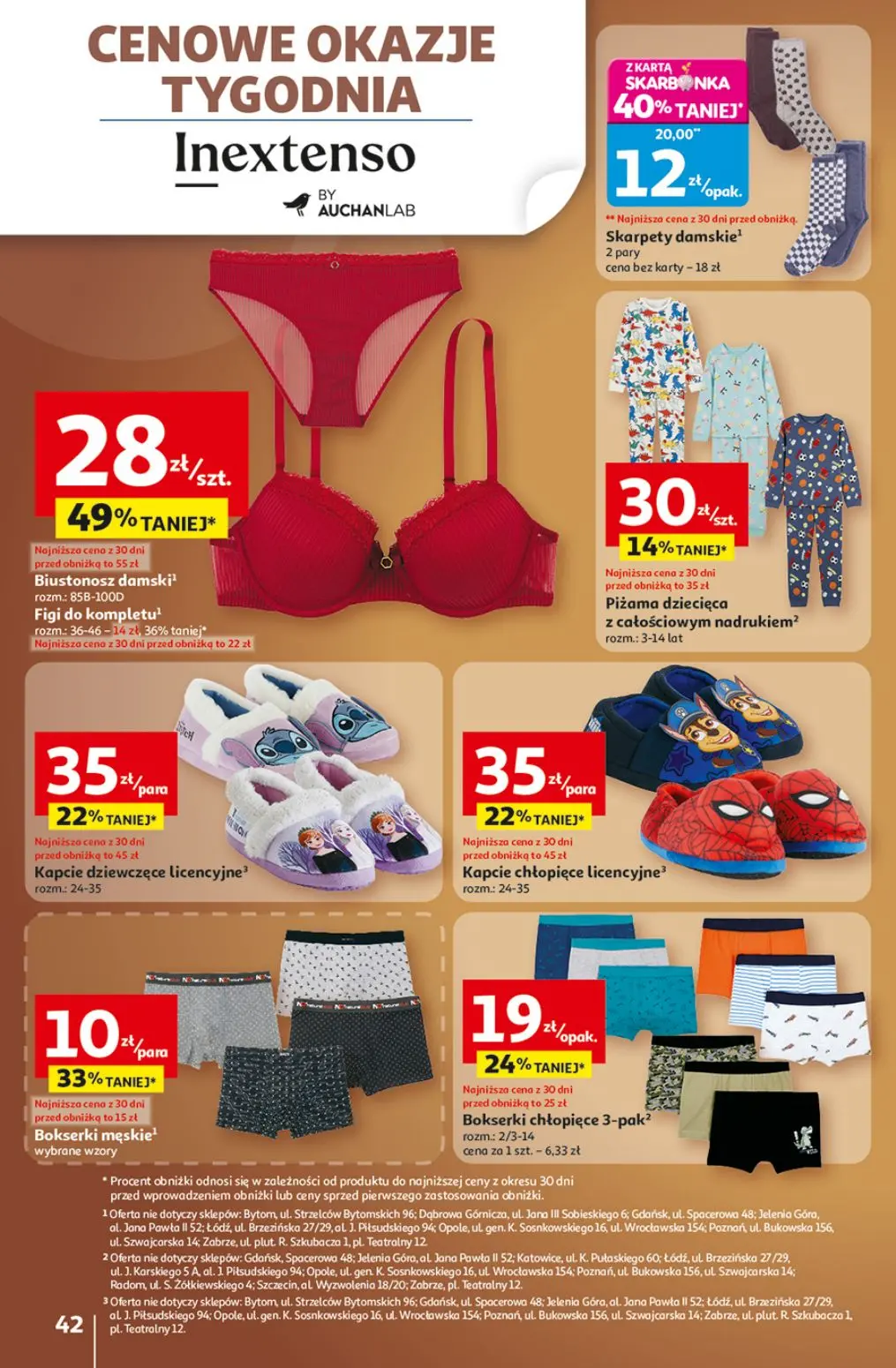 gazetka promocyjna Auchan Loteria szczęściobranie - Strona 42