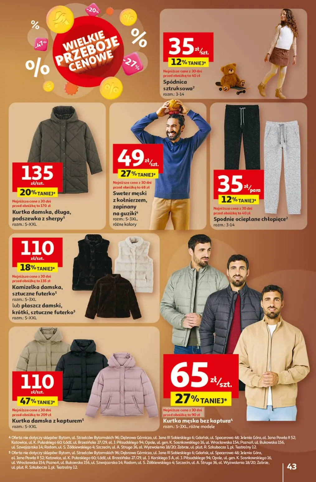 gazetka promocyjna Auchan Loteria szczęściobranie - Strona 43