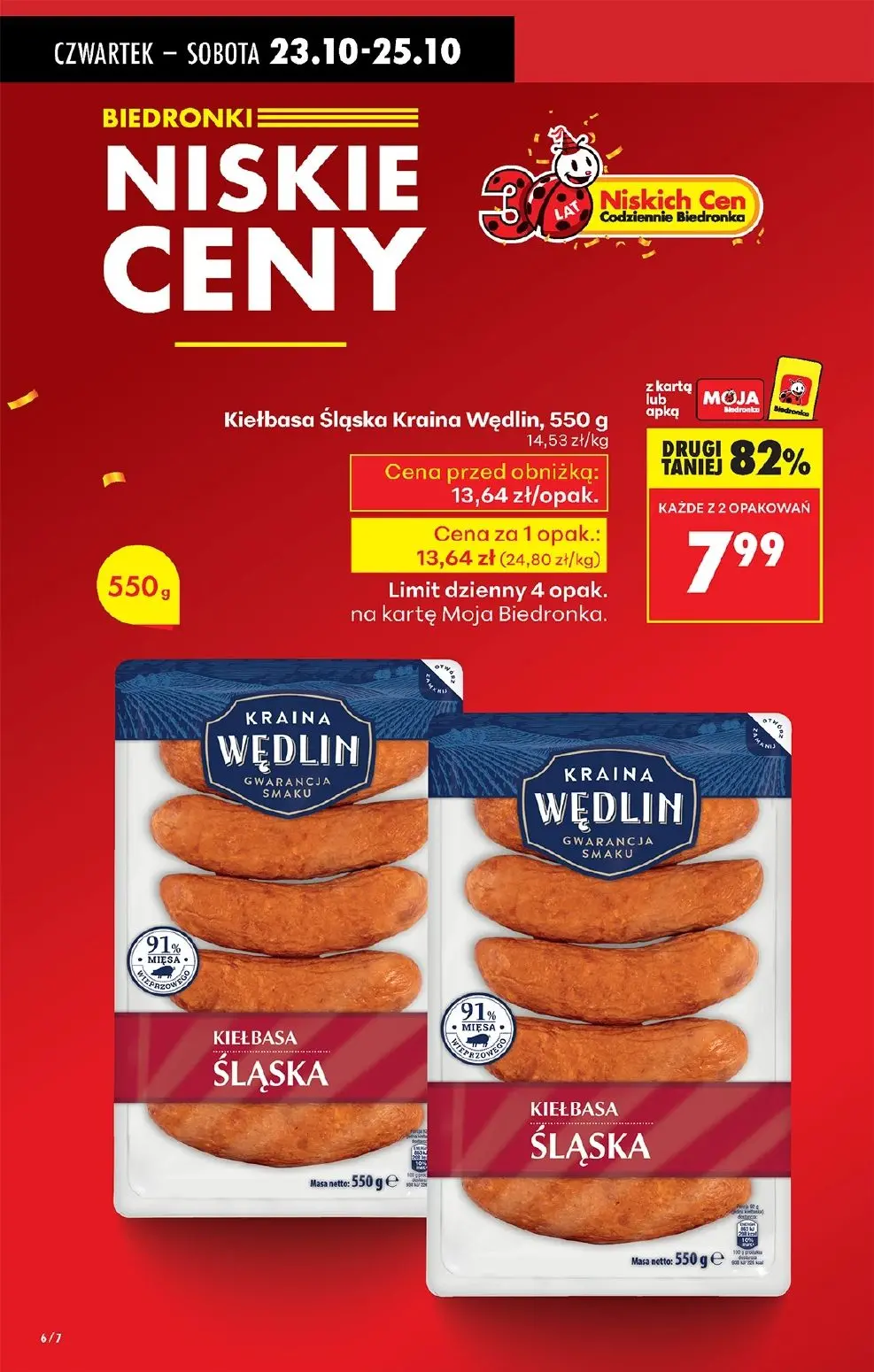 gazetka promocyjna Biedronka Od czwartku. Lada tradycyjna - Strona 6