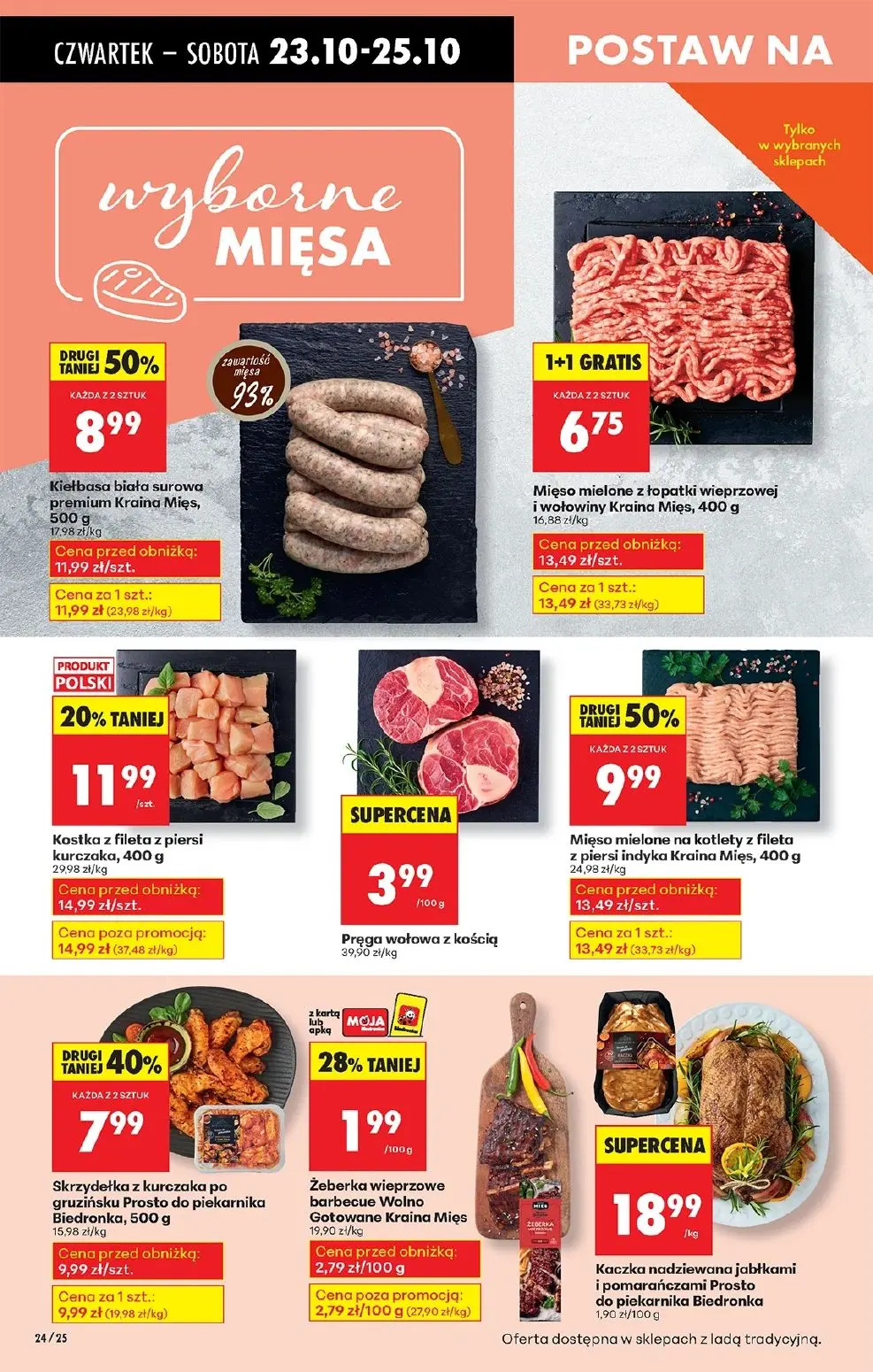 gazetka promocyjna Biedronka Od czwartku. Lada tradycyjna - Strona 32