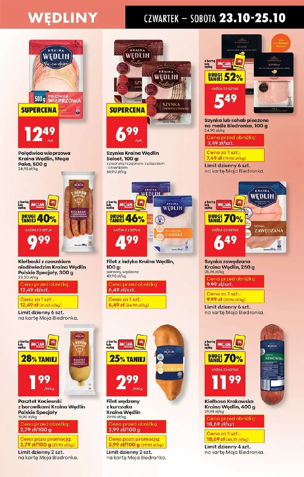 gazetka promocyjna Biedronka Od czwartku. Lada tradycyjna - Strona 45