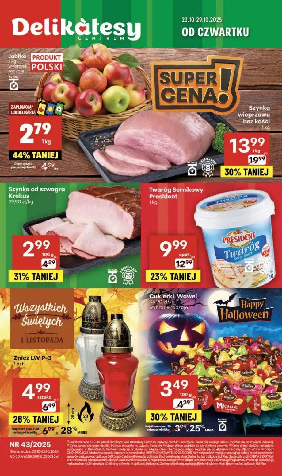 gazetka promocyjna Delikatesy Centrum Od czwartku - Strona 1