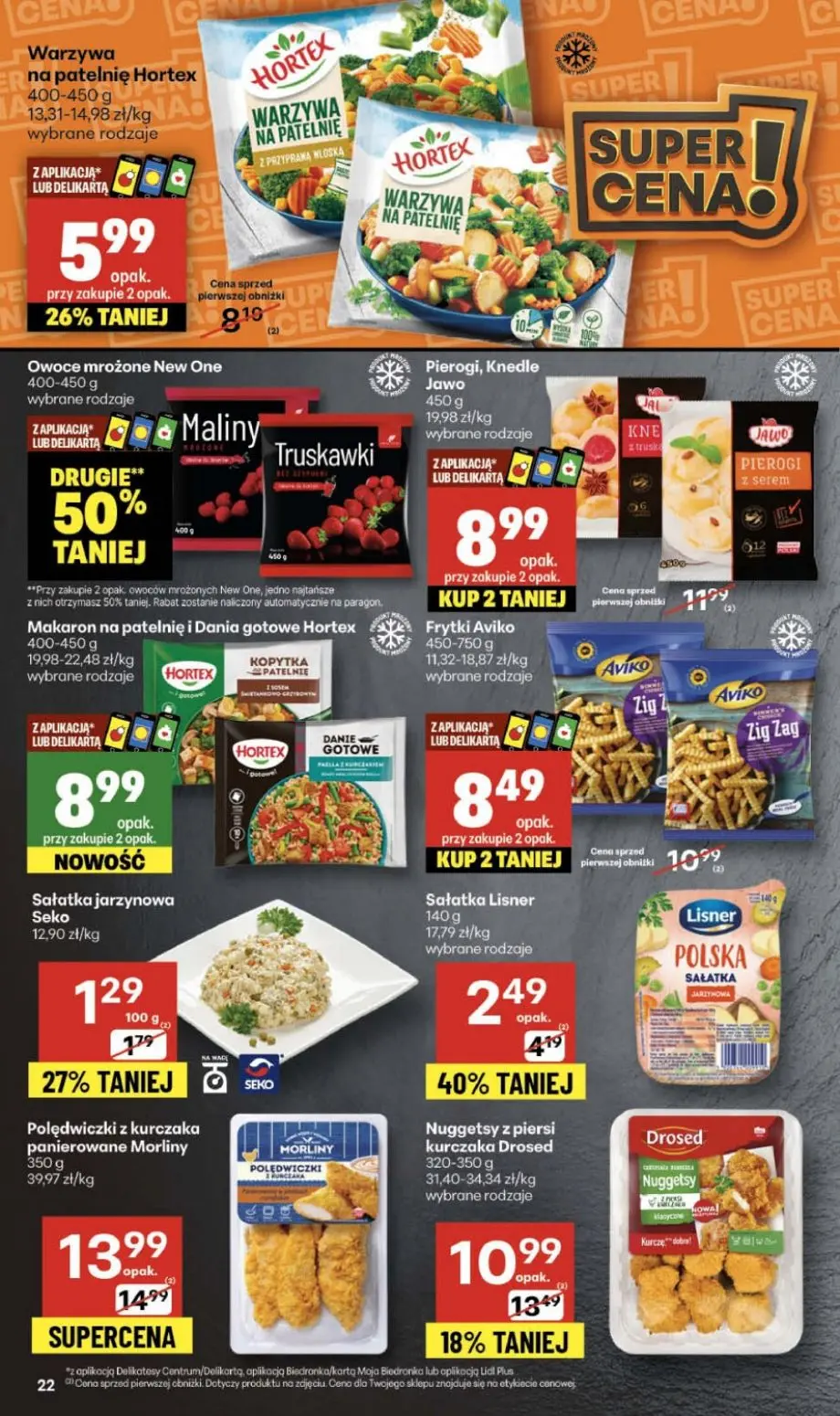 gazetka promocyjna Delikatesy Centrum Od czwartku - Strona 22