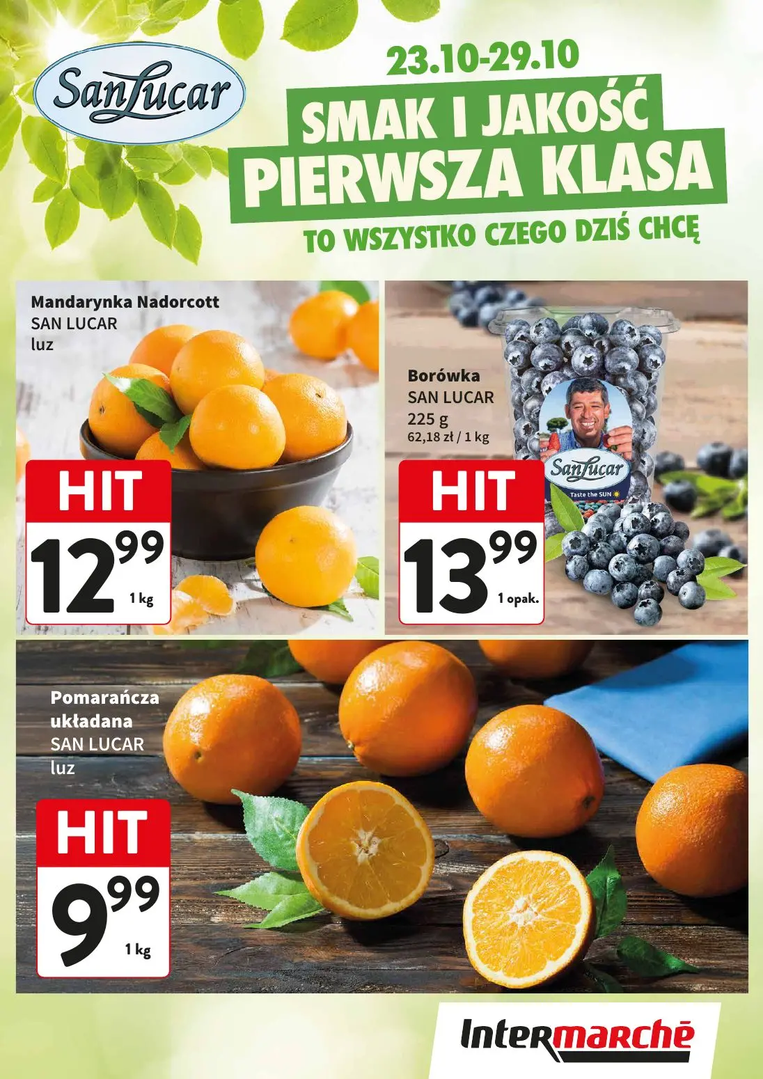 gazetka promocyjna Intermarche Smak i jakość - Strona 1