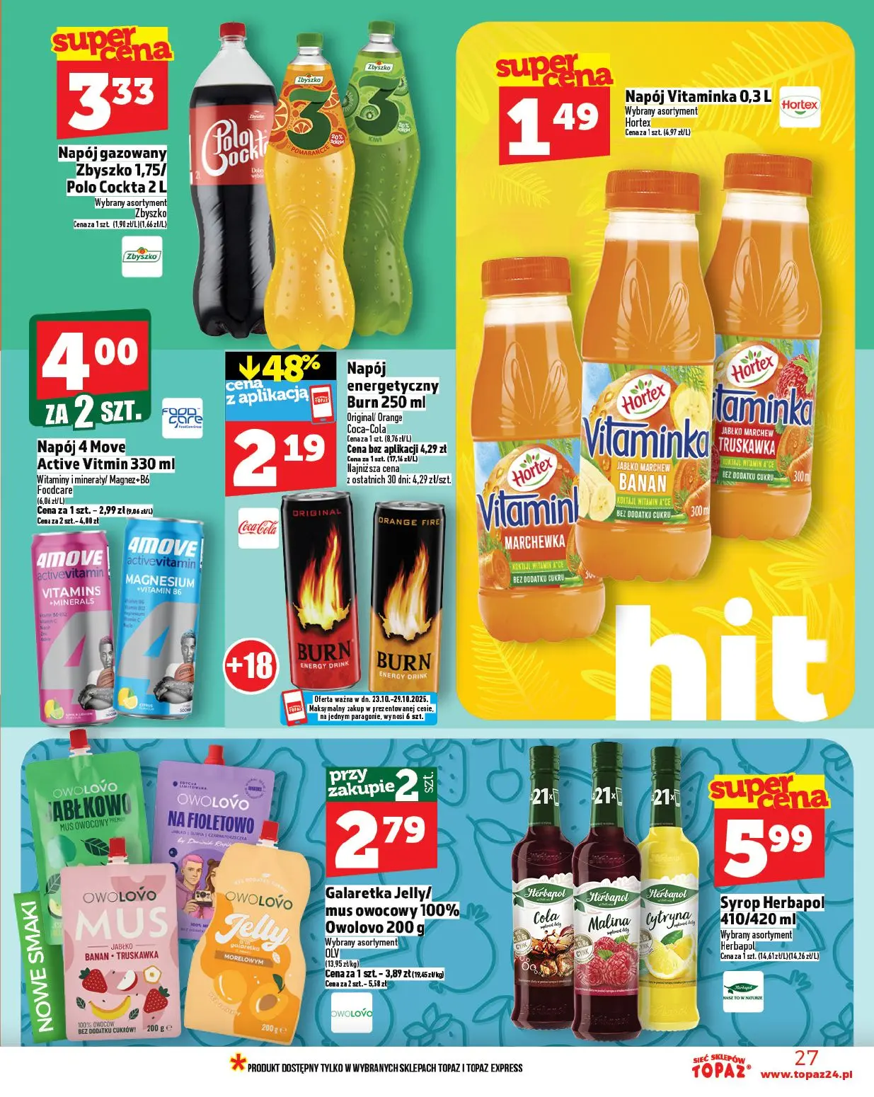 gazetka promocyjna Topaz Ogólna - Strona 27
