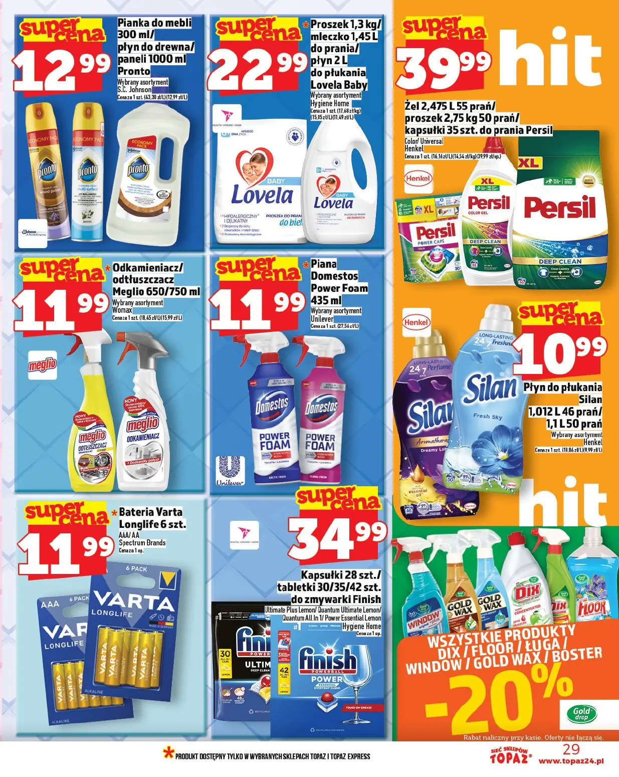 gazetka promocyjna Topaz Ogólna - Strona 29