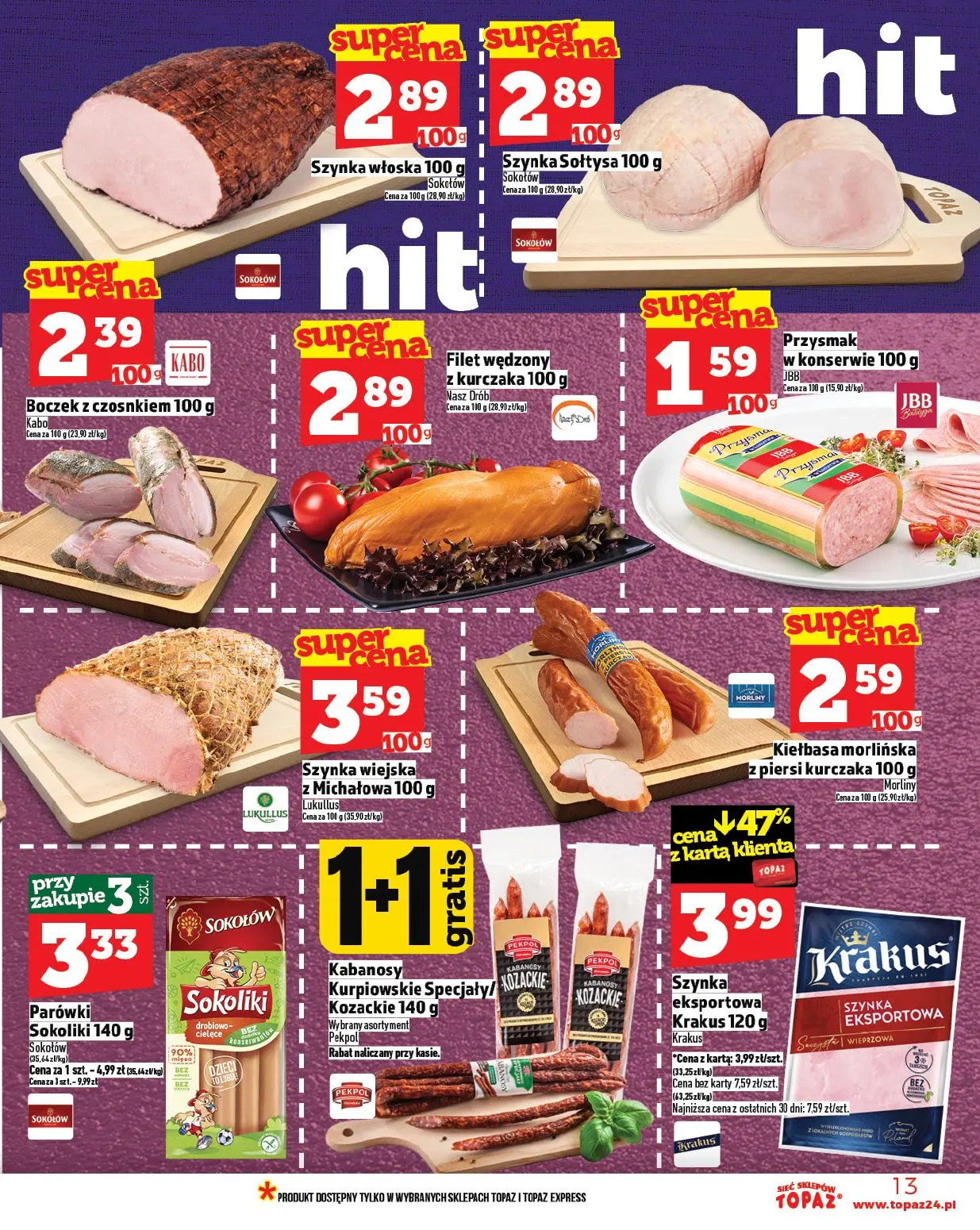 gazetka promocyjna Topaz Ceny małe - Strona 13