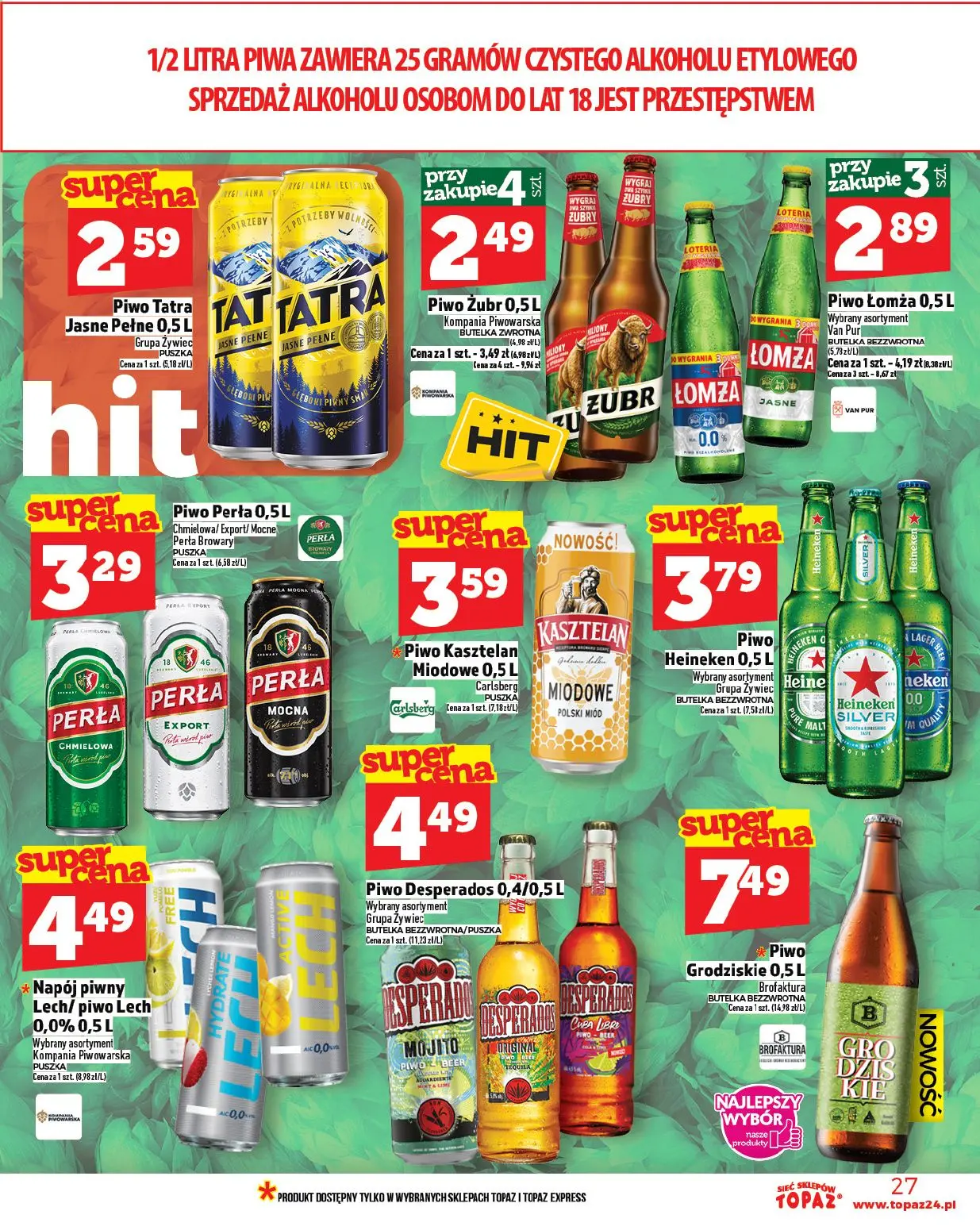gazetka promocyjna Topaz Ceny małe - Strona 27