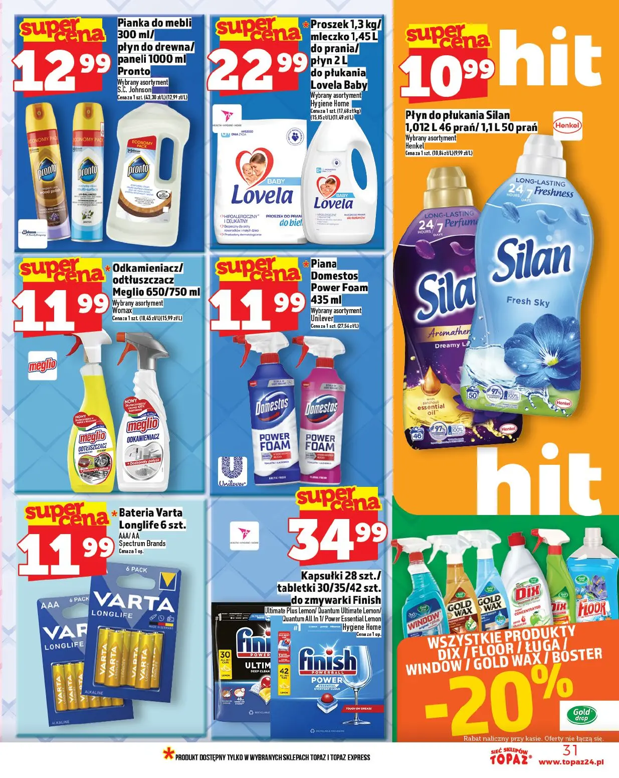gazetka promocyjna Topaz Ceny małe - Strona 31