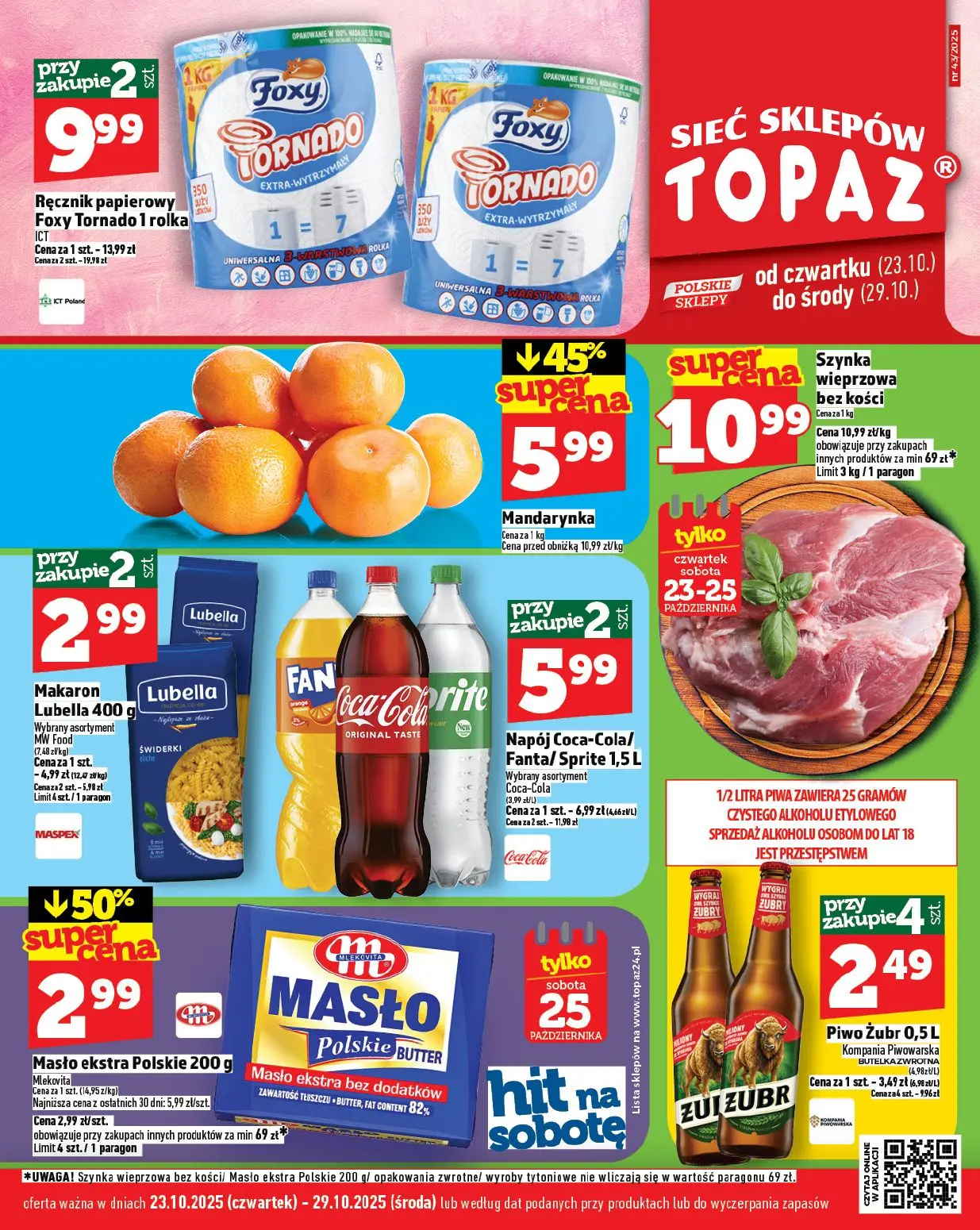 gazetka promocyjna Topaz Warszawa - Strona 1