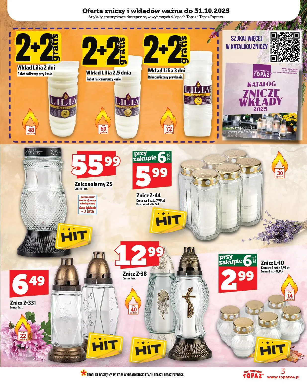 gazetka promocyjna Topaz Warszawa - Strona 3