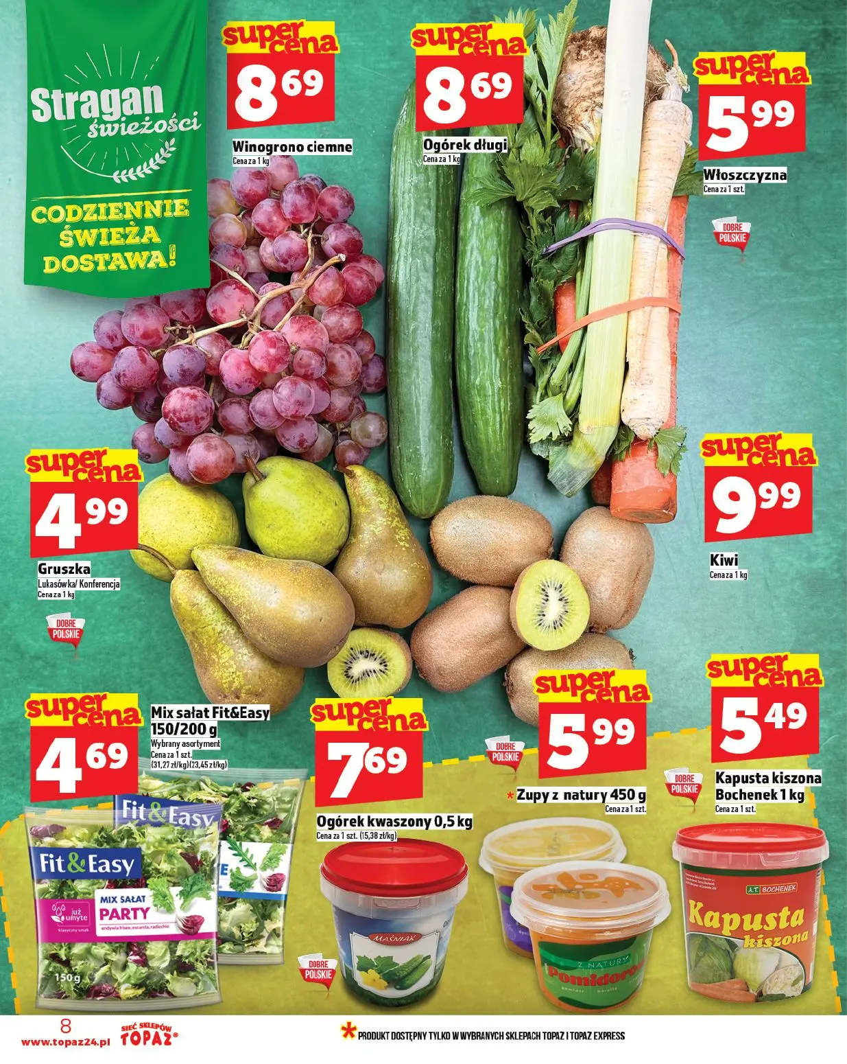 gazetka promocyjna Topaz Warszawa - Strona 8