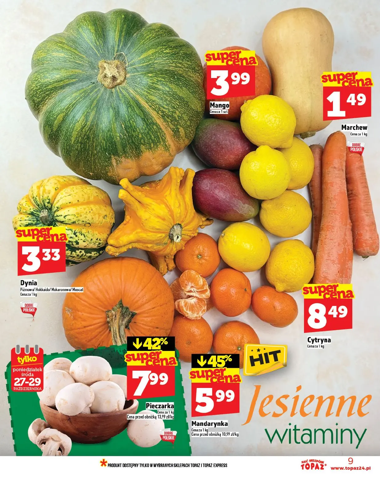 gazetka promocyjna Topaz Warszawa - Strona 9