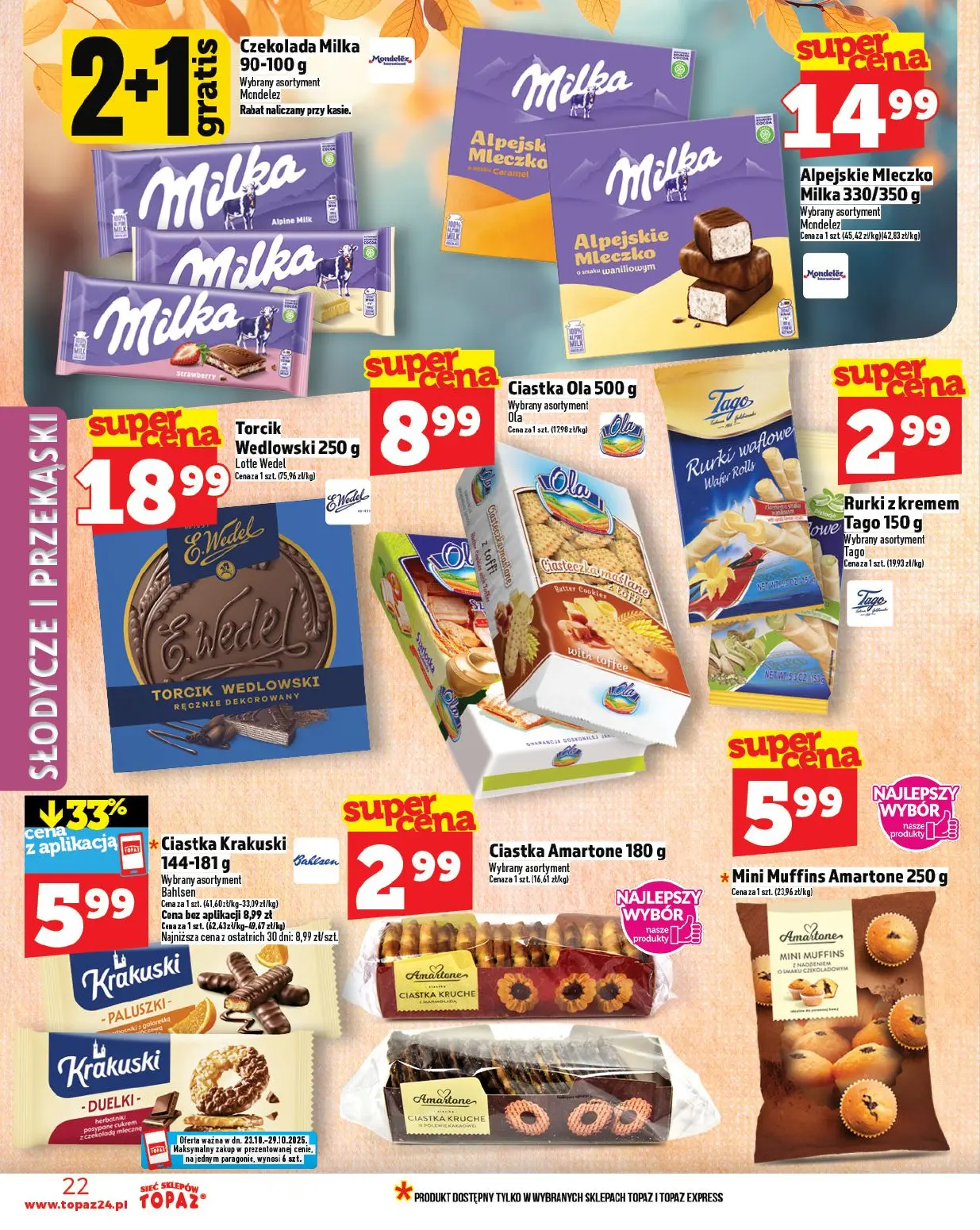 gazetka promocyjna Topaz Warszawa - Strona 22