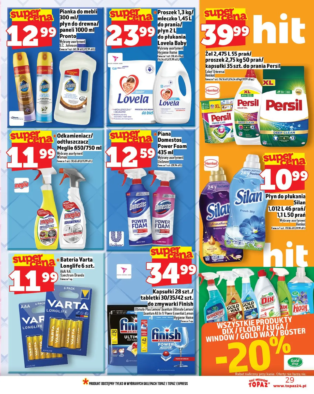 gazetka promocyjna Topaz Warszawa - Strona 29