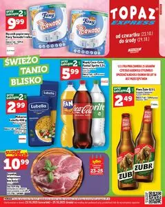 Gazetka promocyjna Topaz, ważna od 2025-10-23 do 2025-10-29.