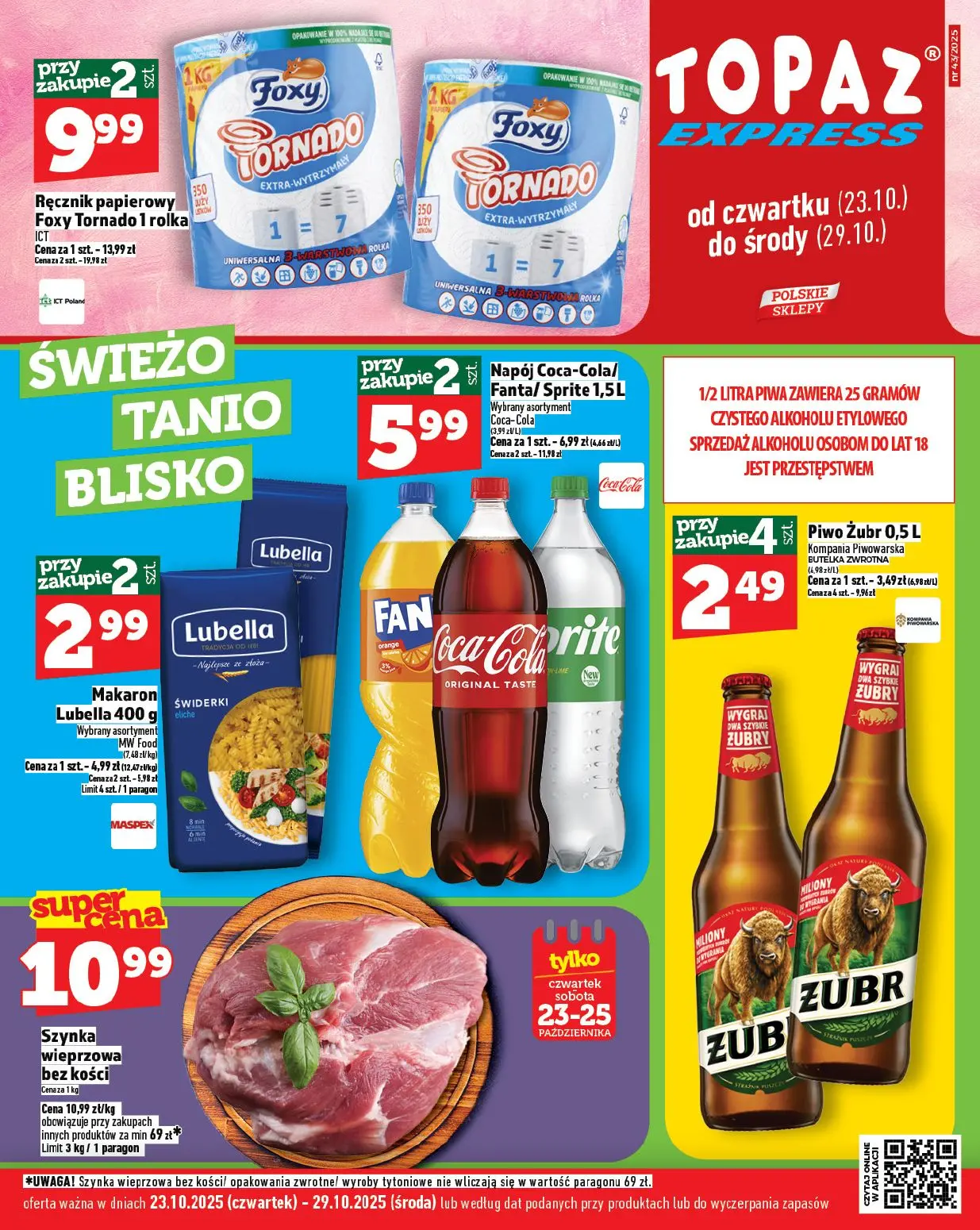 gazetka promocyjna Topaz Express - Strona 1