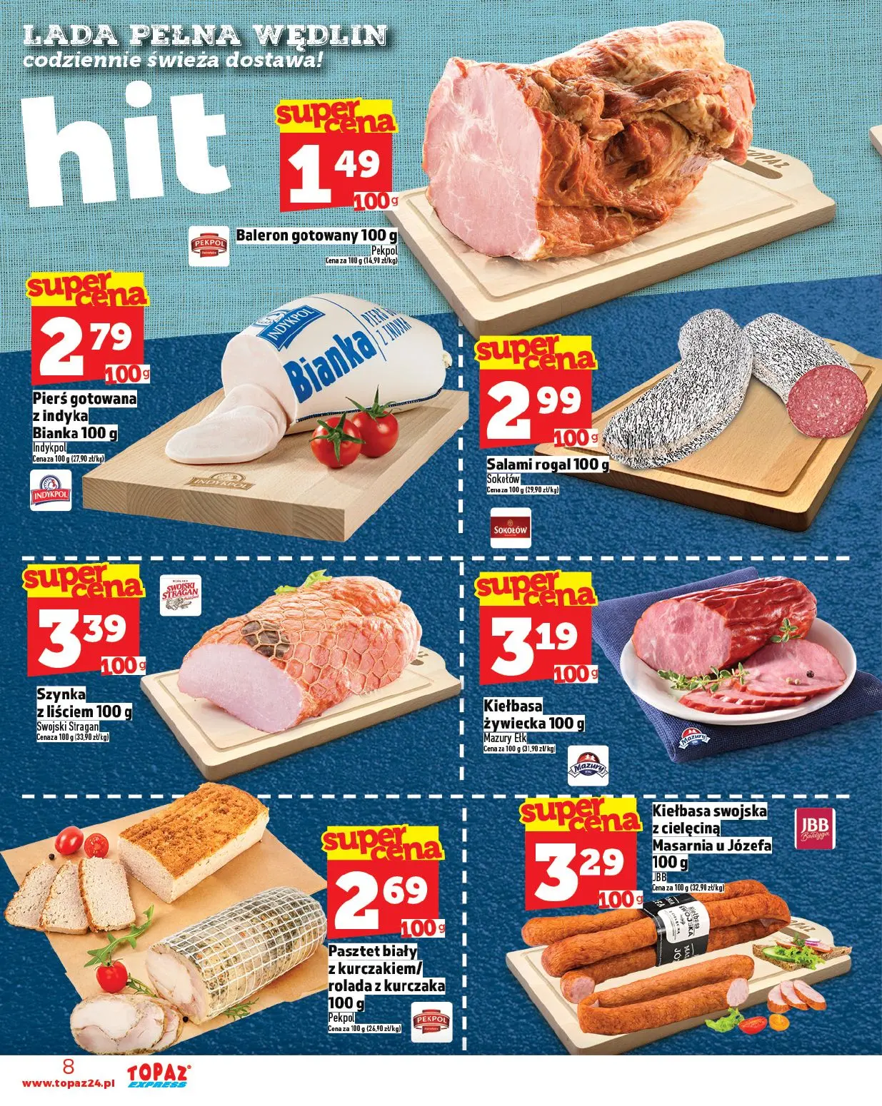 gazetka promocyjna Topaz Express - Strona 8