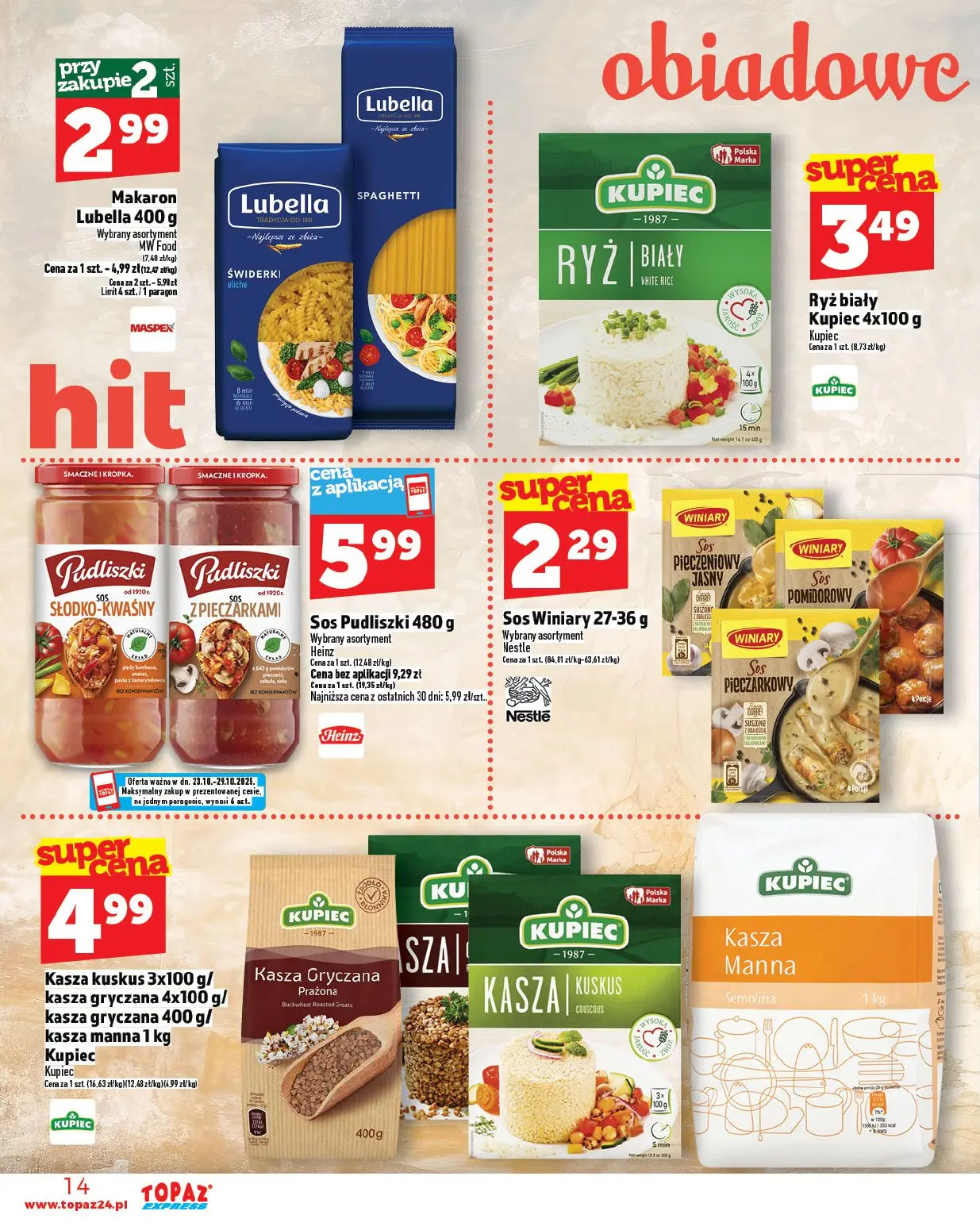 gazetka promocyjna Topaz Express - Strona 14