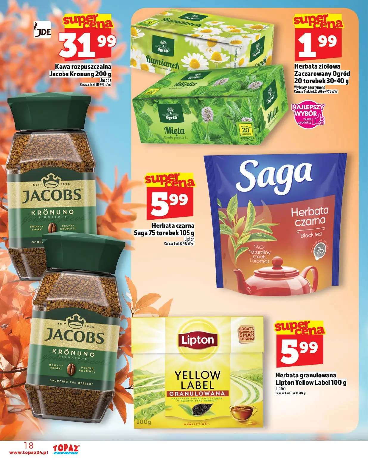 gazetka promocyjna Topaz Express - Strona 18