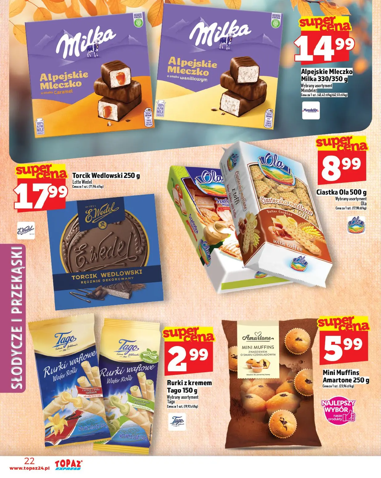 gazetka promocyjna Topaz Express - Strona 22