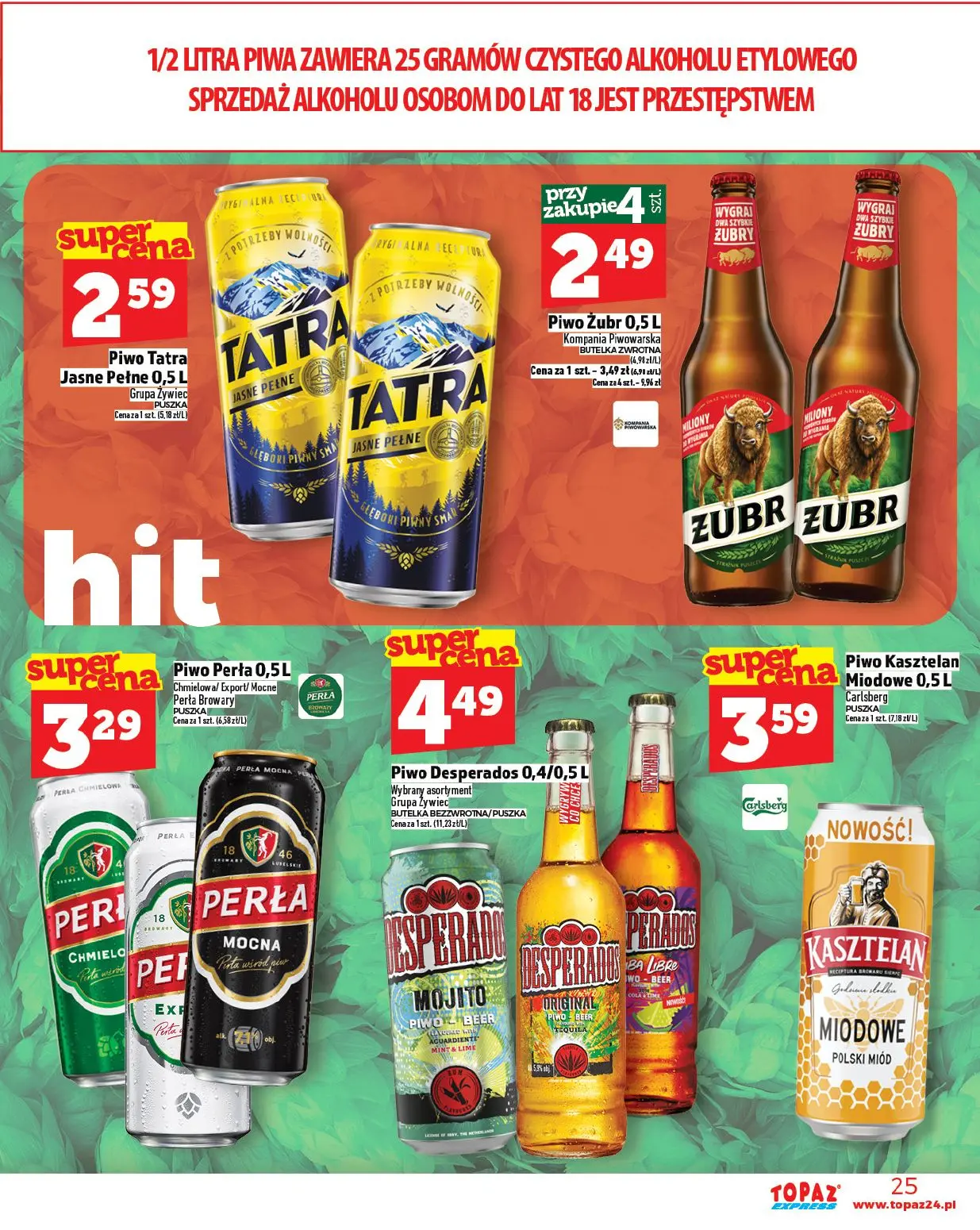 gazetka promocyjna Topaz Express - Strona 25