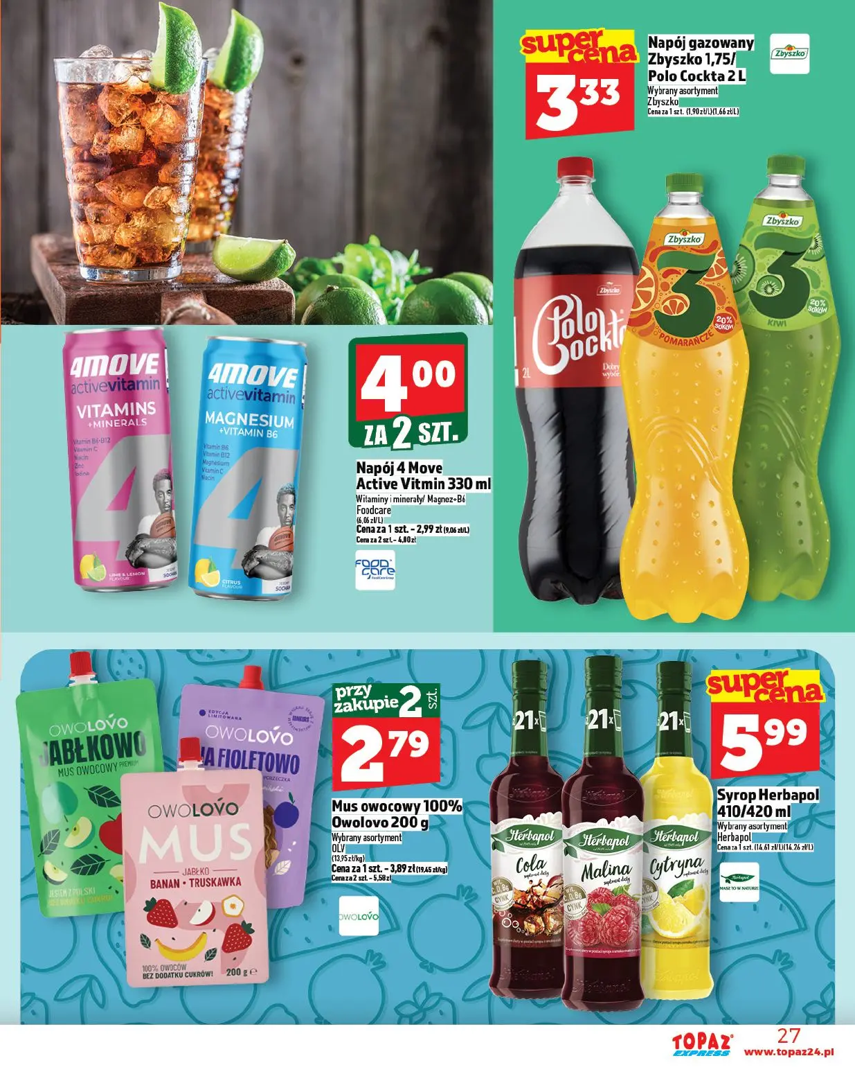 gazetka promocyjna Topaz Express - Strona 27