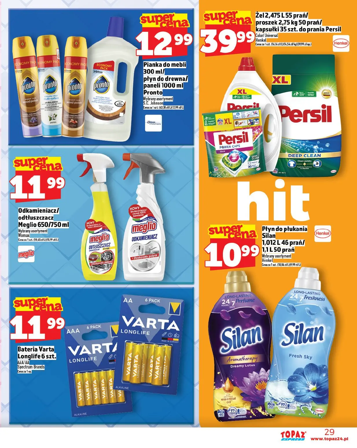 gazetka promocyjna Topaz Express - Strona 29