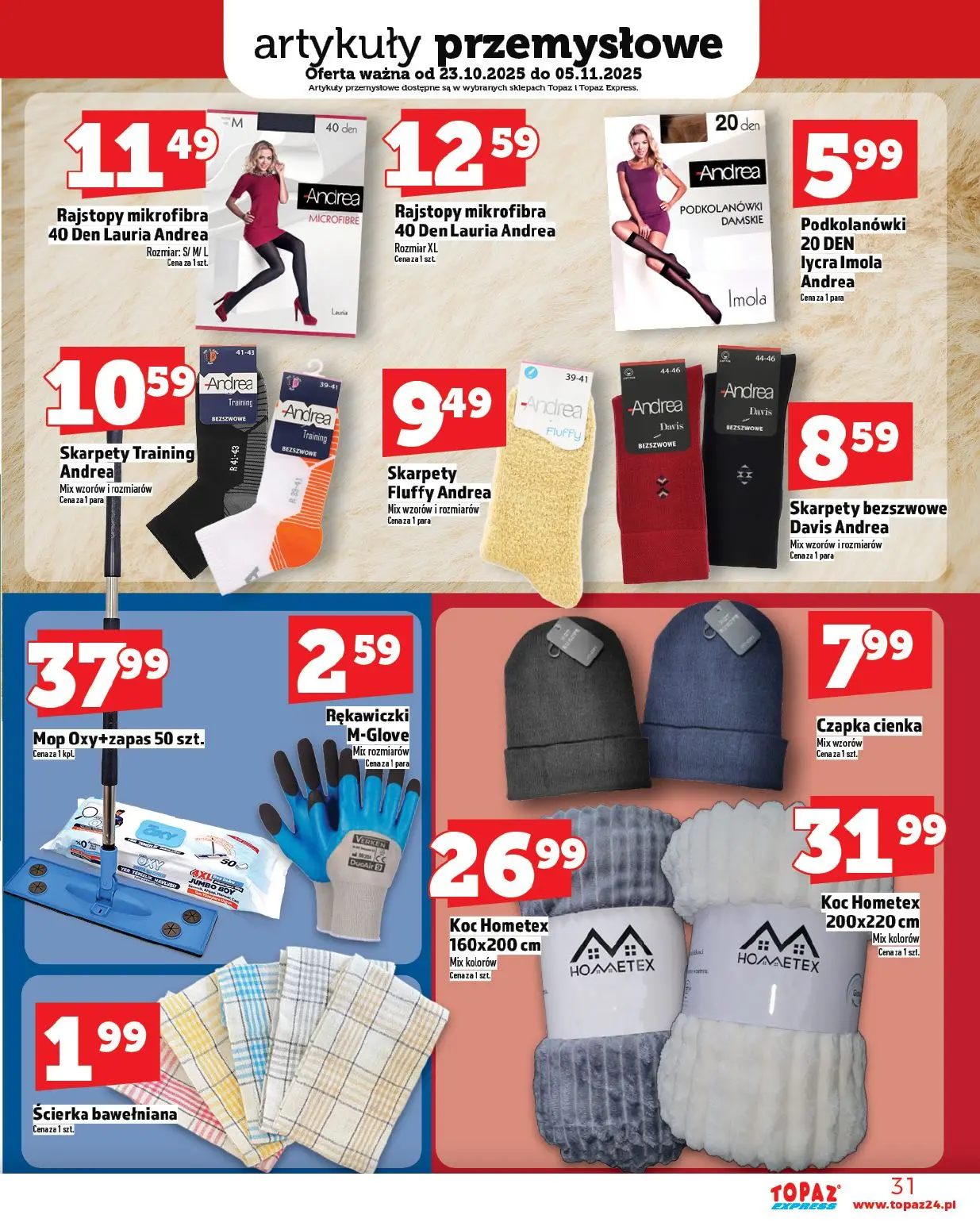 gazetka promocyjna Topaz Express - Strona 31