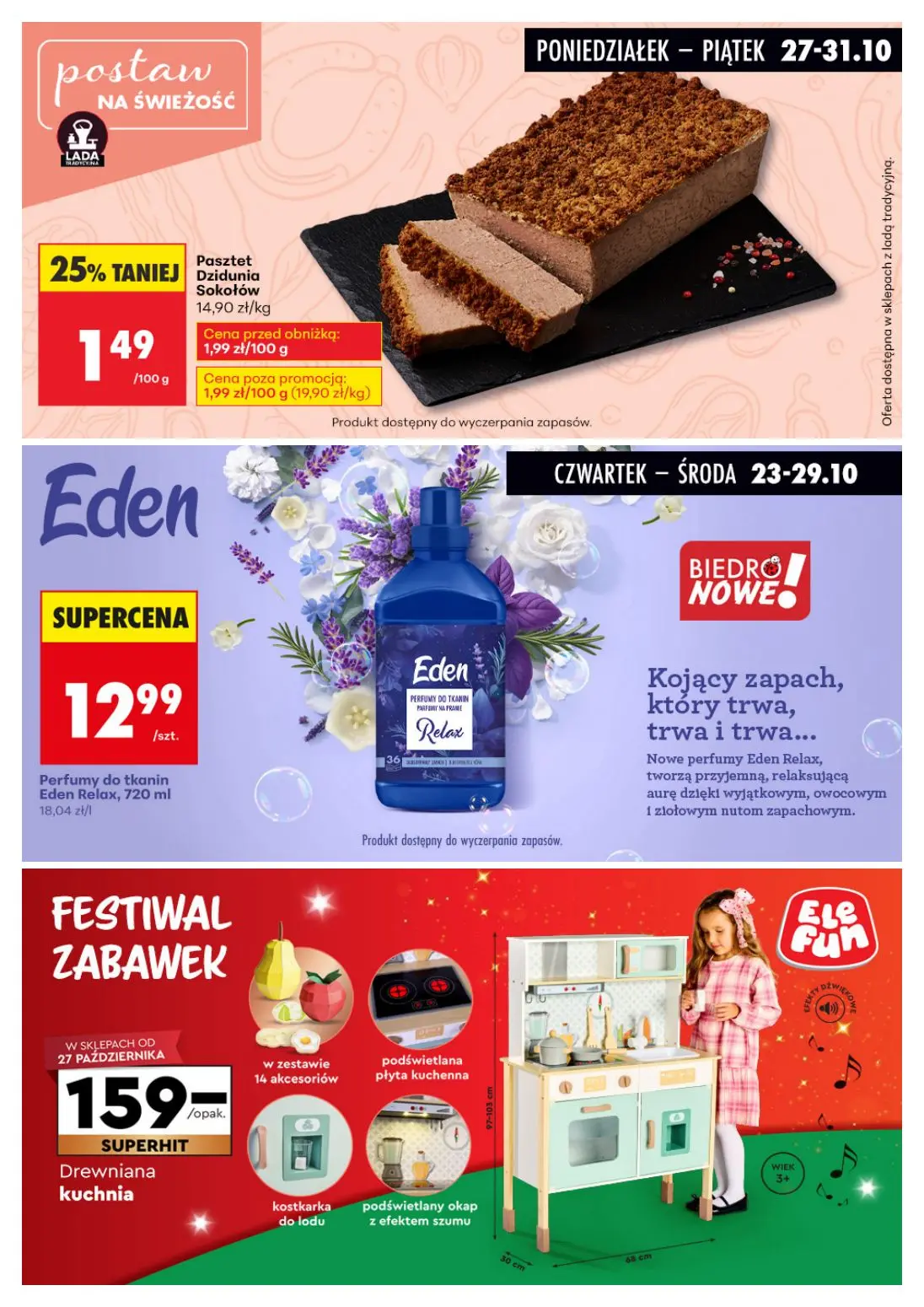 gazetka promocyjna Biedronka Biedronkowe oszczędności - Strona 11