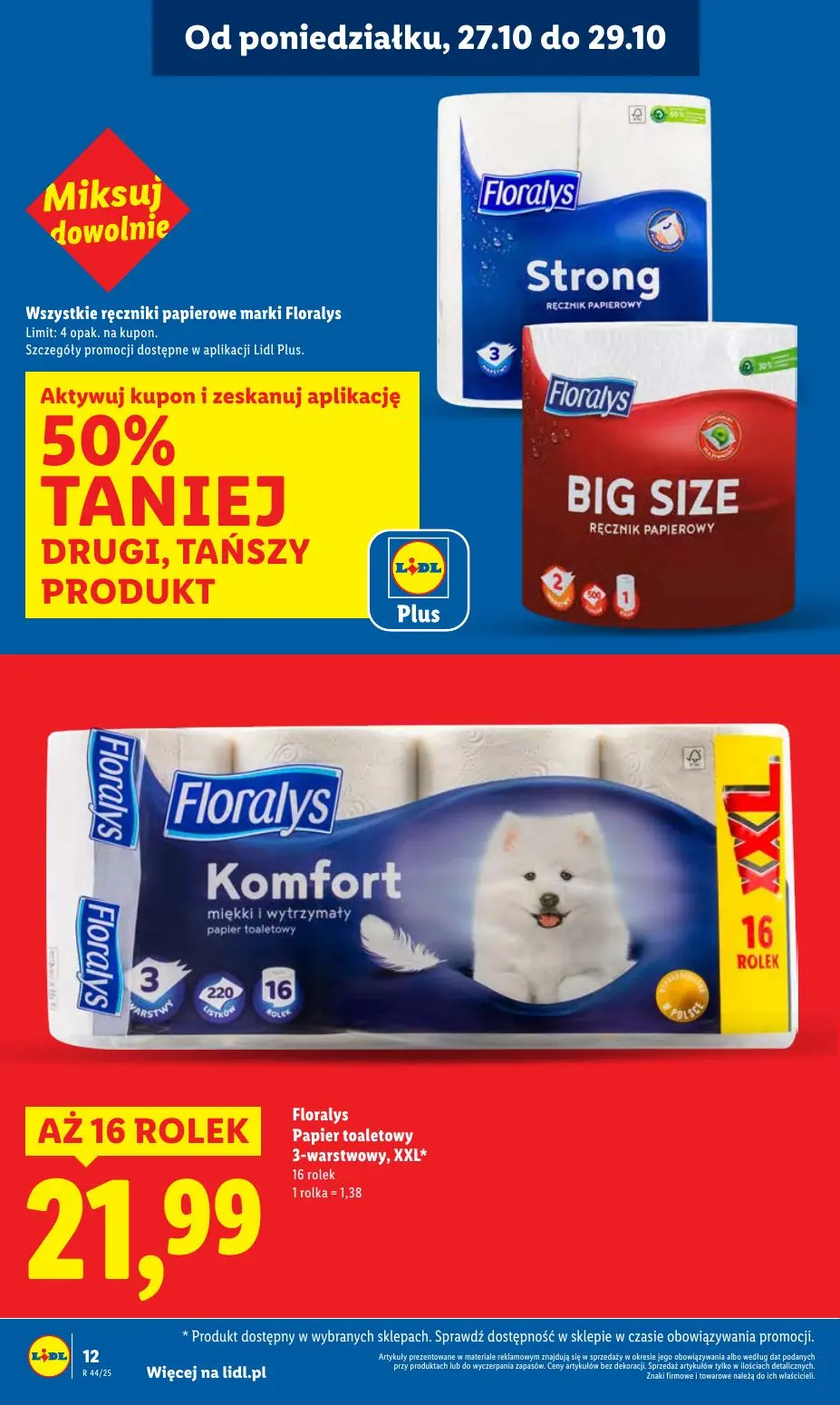 gazetka promocyjna LIDL Od poniedziałku - Strona 12